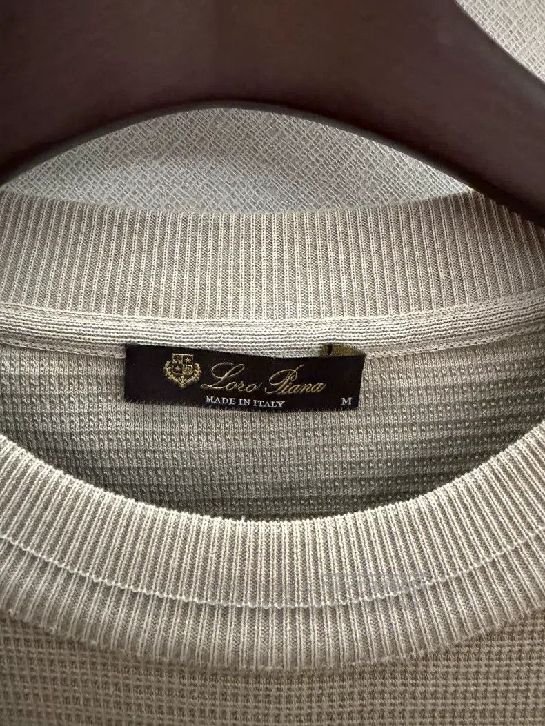 Loro Piana Loro Piana Perldeo Short Sleeve 25 SS Men's Crewneck T-Shi Size US M / EU 48-50 / 2 - 4 Thumbnail