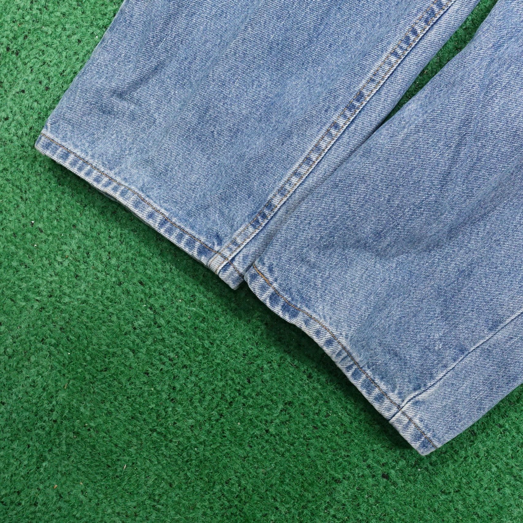 Levi's VINTAGE LEVI'S 505 STRAIGHT LEG BLUE JEANS MENS 38X32 Size US 38 / EU 54 - 4 Thumbnail