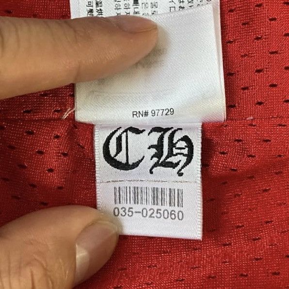 Chrome Hearts Mattyboy Mesh Shorts RED Size US 34 / EU 50 - 10 Thumbnail