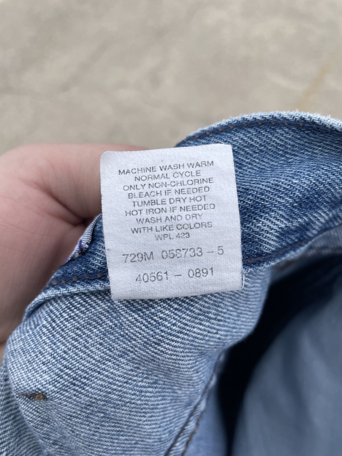 Levi's 90s Levis Silver Tab Pleated Denim Size US 32 / EU 48 - 8 Thumbnail