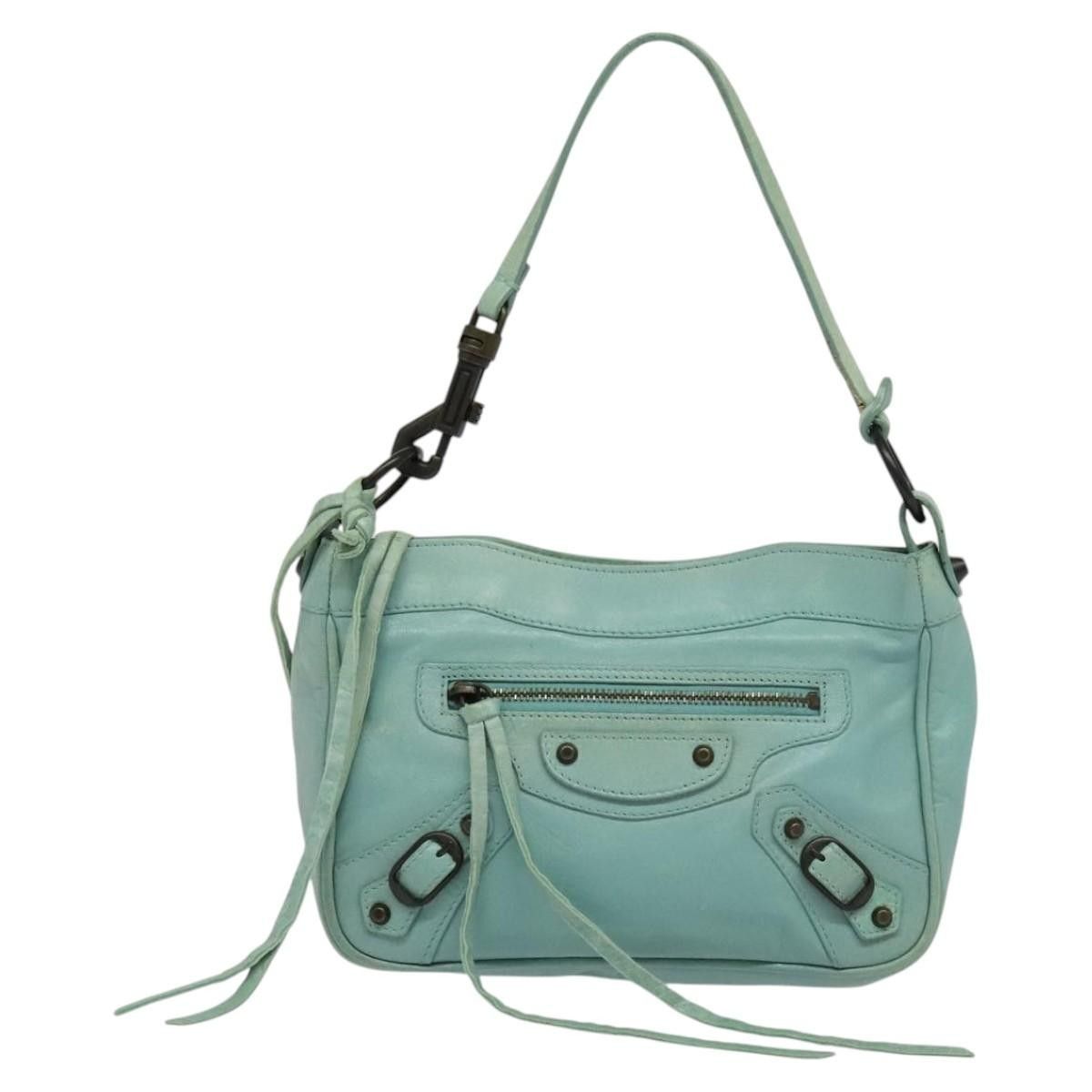 Balenciaga Balenciaga Hip Classic Studs Crossbody Bag Leather Size ONE SIZE - 1 Thumbnail