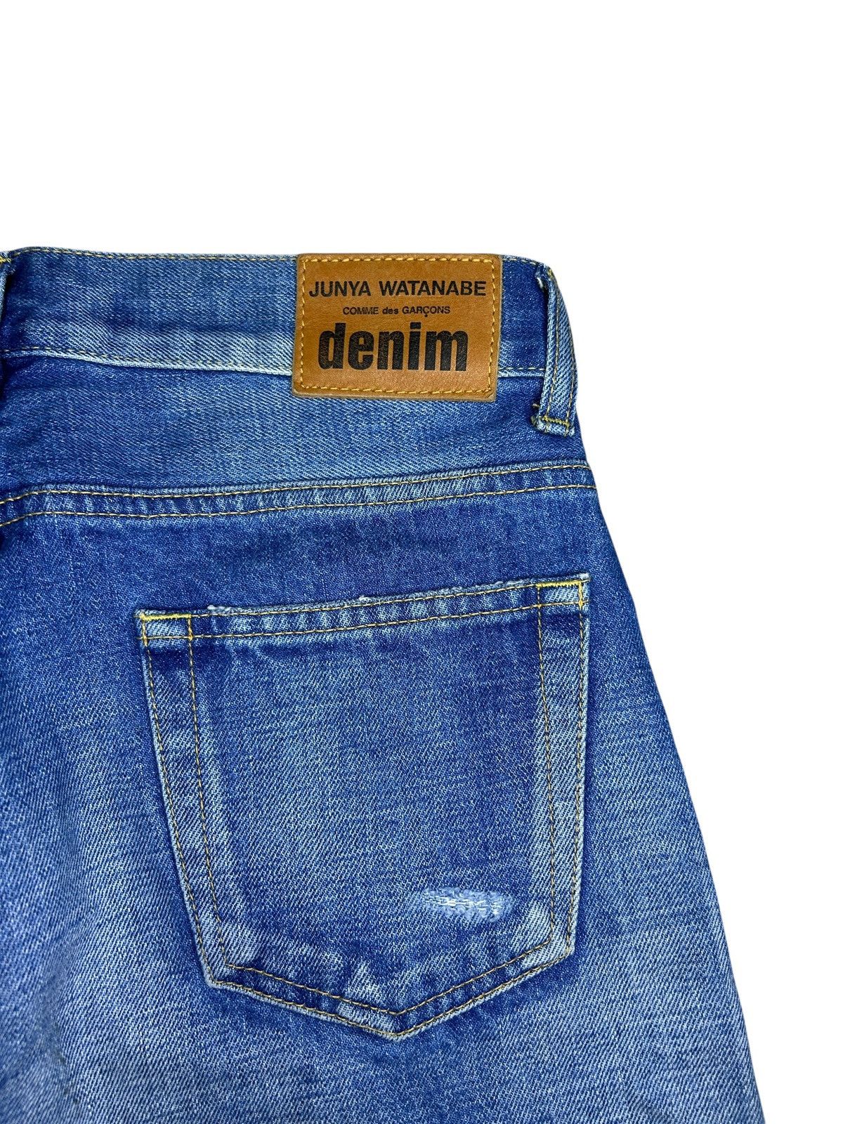 Junya Watanabe S/S 14 Patchwork Fringe Denim Size 28" / US 6 / IT 42 - 9 Thumbnail