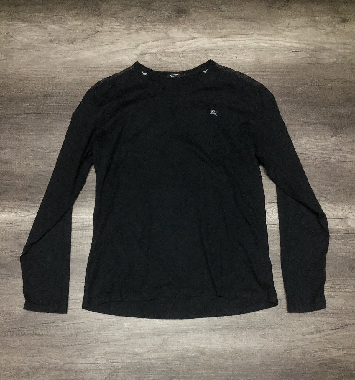 Burberry Burberry Long Sleeve Tee Shirt Size US M / EU 48-50 / 2 - 1 Thumbnail