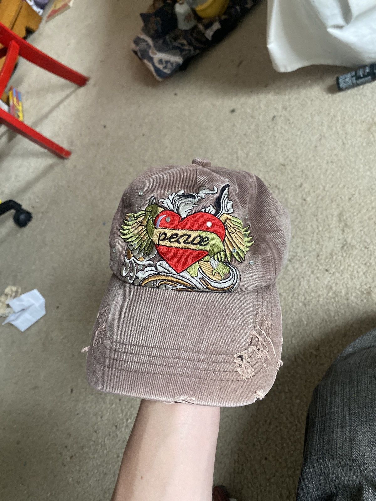 Ed Hardy Tan Hat