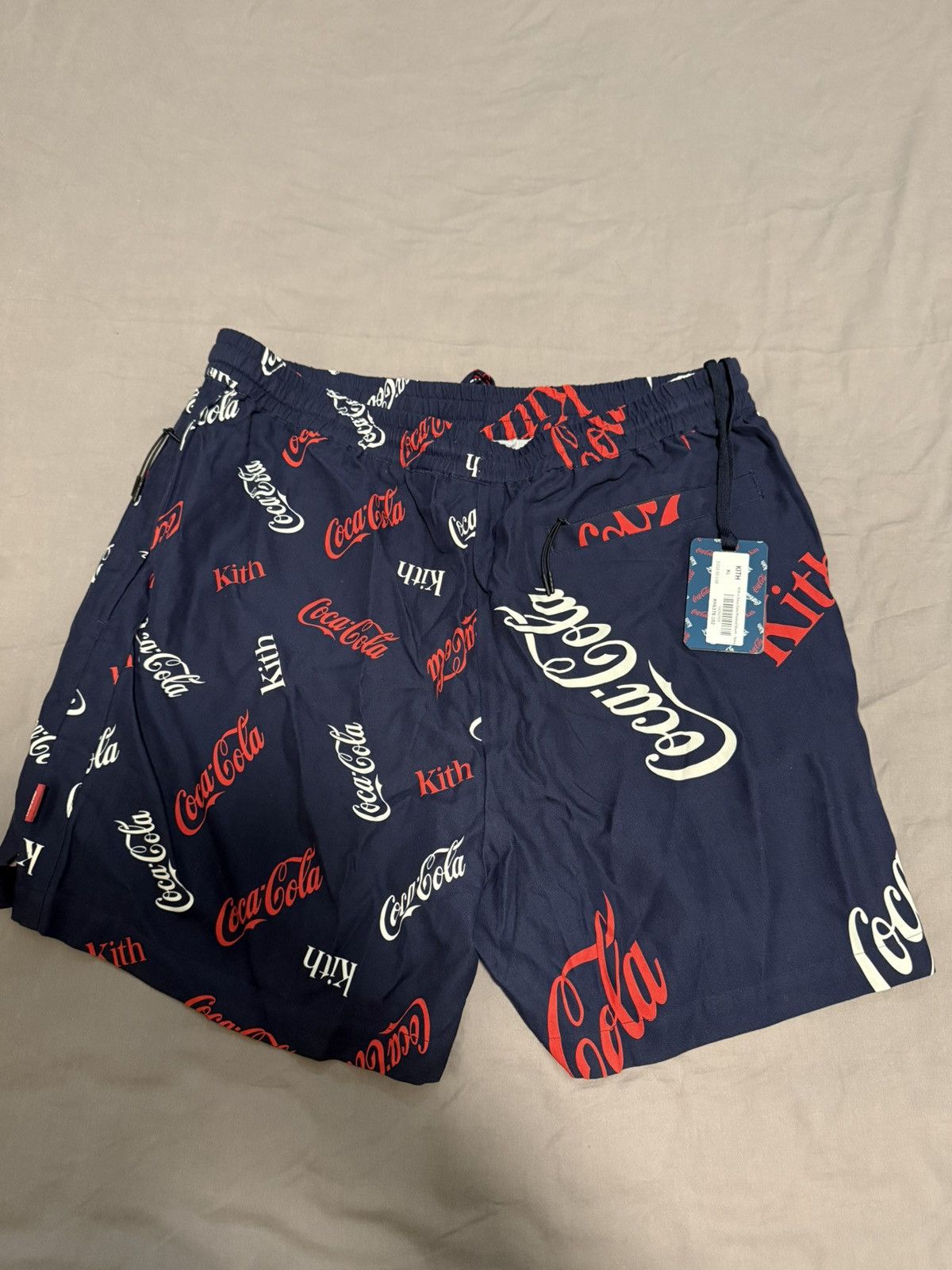 Coca Cola × Kith Kith Coca-Cola printed short navy Size US 36 / EU 52 - 4 Thumbnail