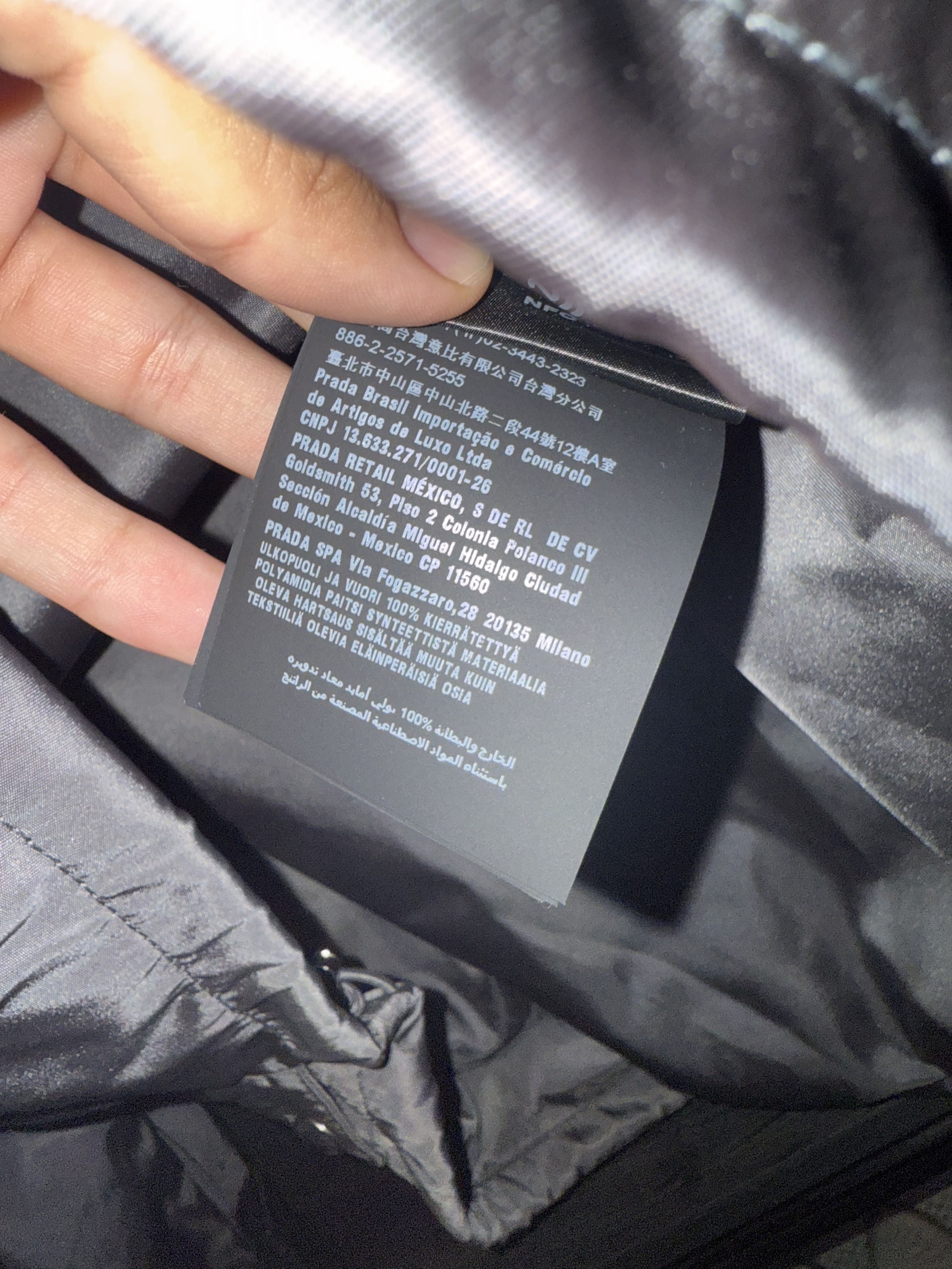 Prada PRADA Nylon Anorak jacket Size M Gray Size US M / EU 48-50 / 2 - 9 Thumbnail