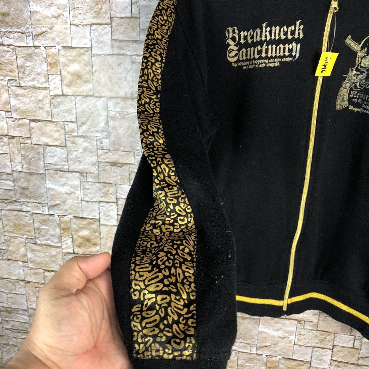Vintage DL Diaster Breakneck Sanctuary Skull Hoodie sweater #A496 Size US M / EU 48-50 / 2 - 12 Thumbnail