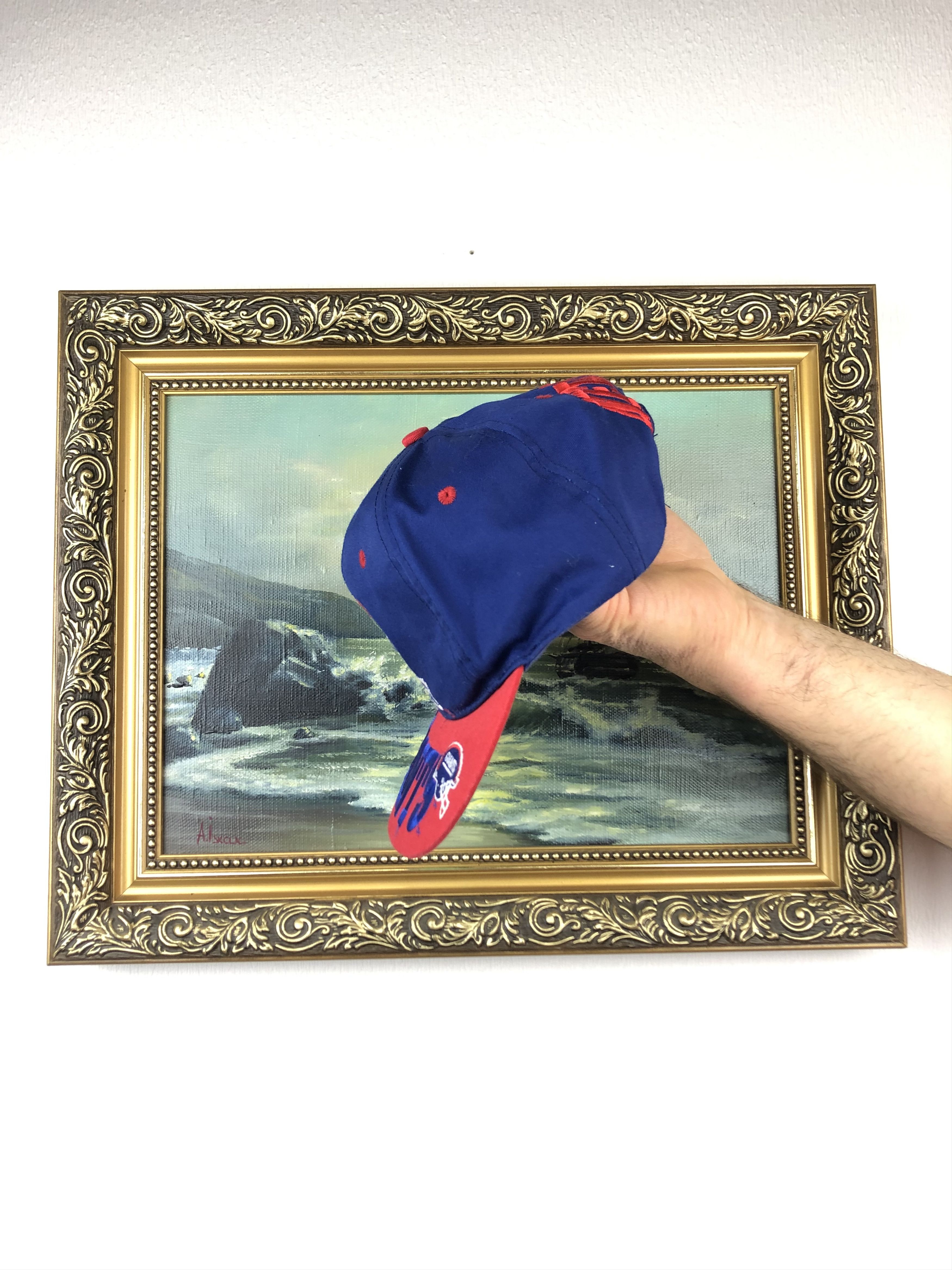 Vintage Vintage New York Giants Snapback Hat Cap Football NFL Rare Size ONE SIZE - 2 Thumbnail