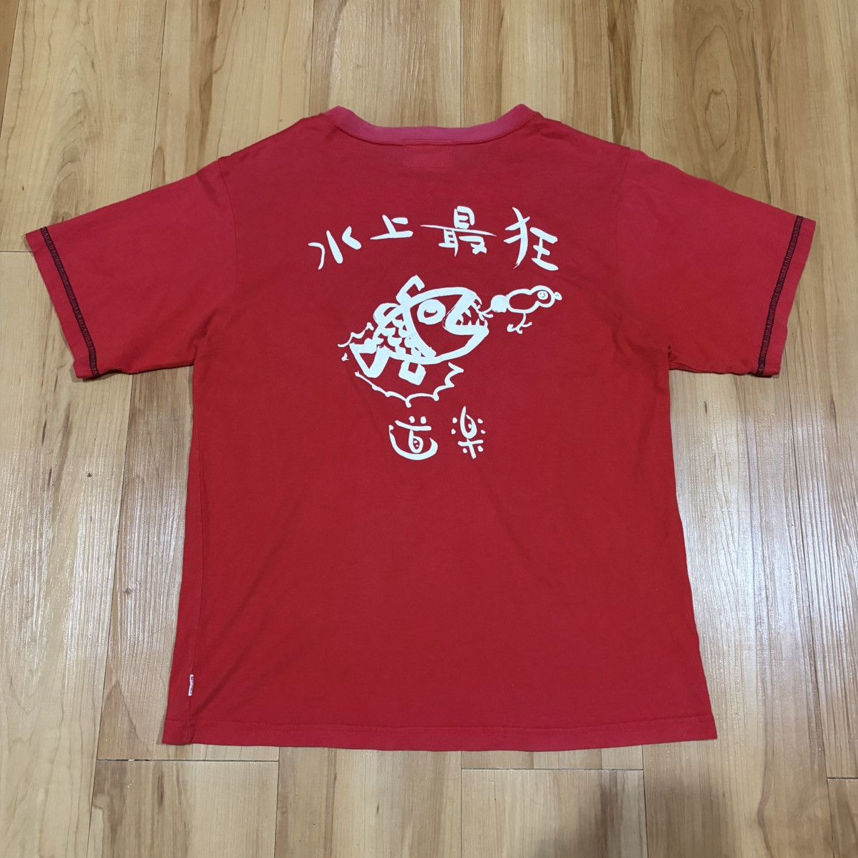 Evisu Vintage evisu red t-shirt Size US S / EU 44-46 / 1 - 2 Thumbnail