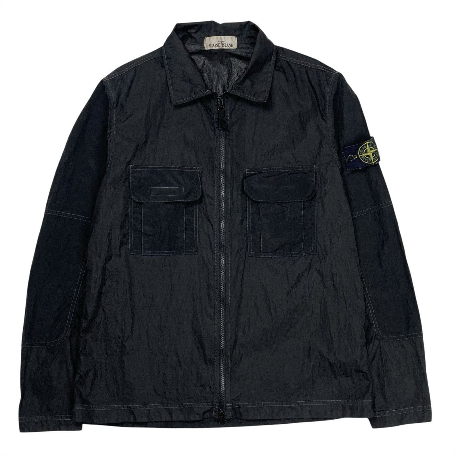 Stone Island Stone Island S/S'04 Raso Gommato Jacket Medium | Grailed