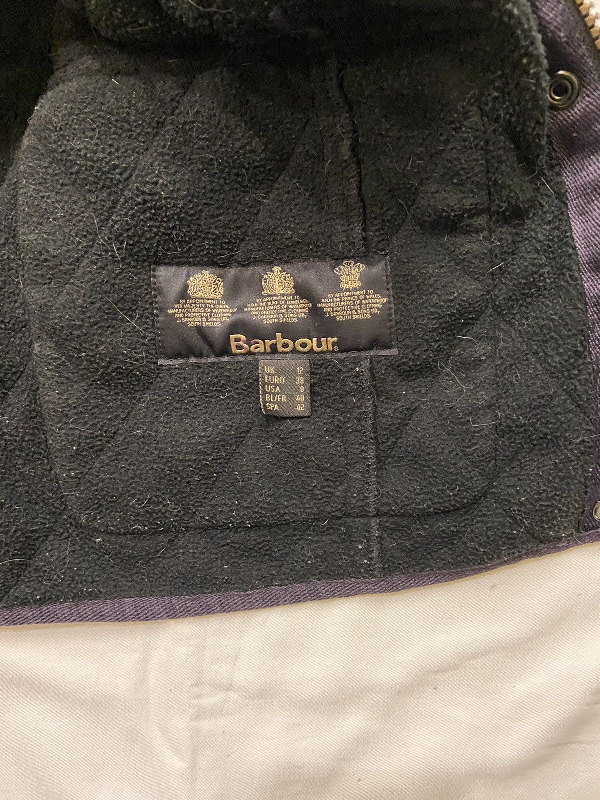 Barbour × Vintage VINTAGE WOMENS BARBOUR INTERNATIONAL JACKET PUFFER LUXURY Size M / US 6-8 / IT 42-44 - 17 Thumbnail