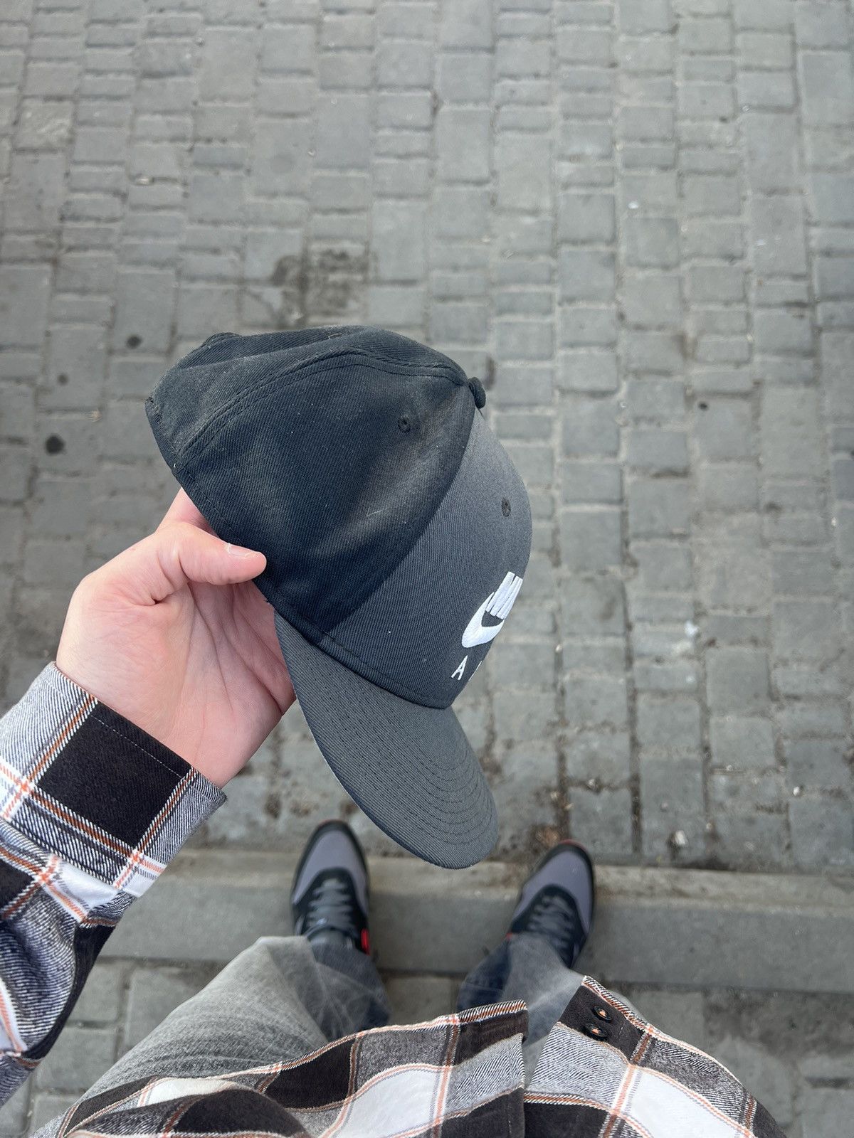 Vintage VERY RARE NIKE TRUE AIR BIG LOGO SWOOSH CAP RETRO Y2K 90s Size ONE SIZE - 3 Thumbnail
