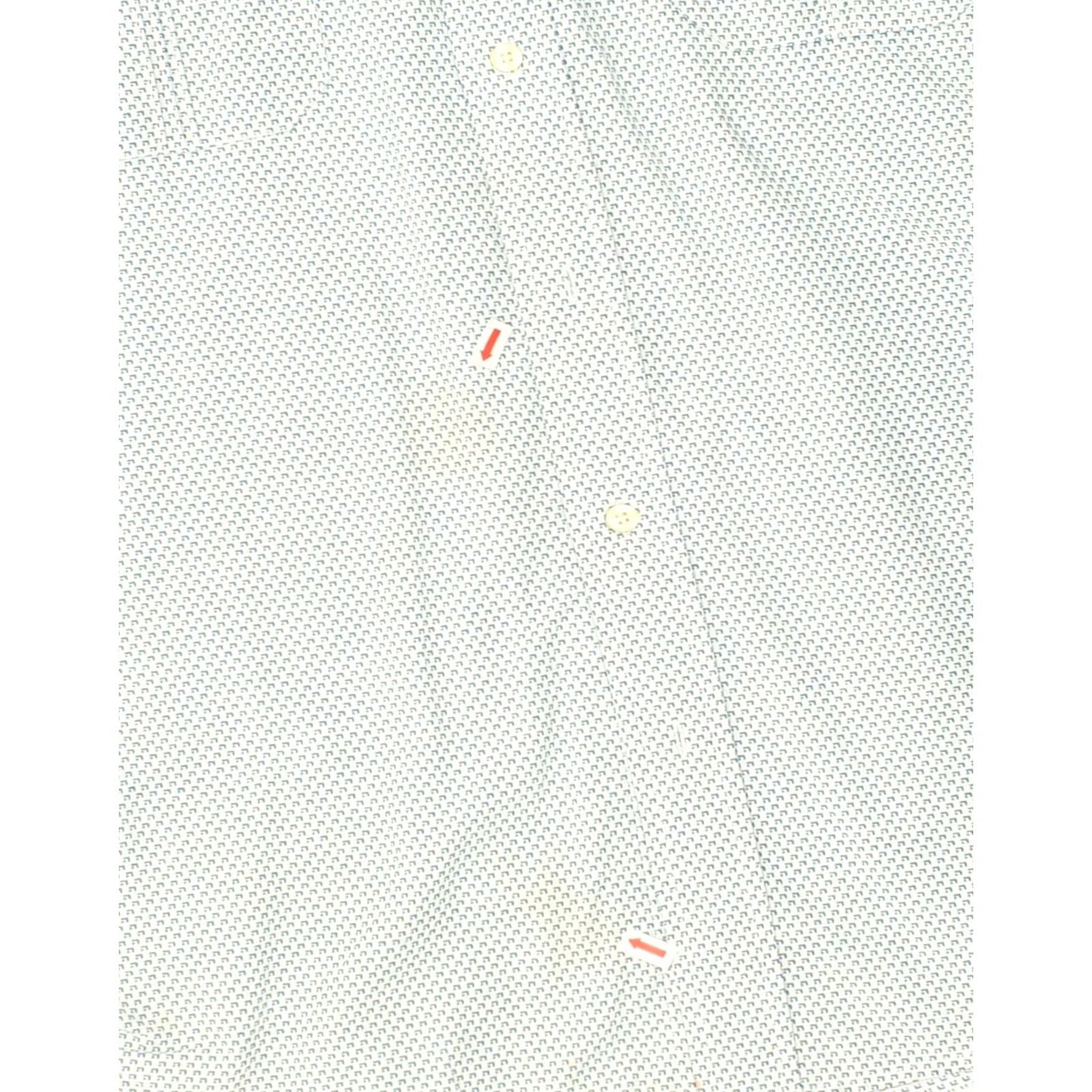 Gap GAP Mens Short Sleeve Shirt Large Blue Spotted Cotton Size US L / EU 52-54 / 3 - 3 Thumbnail