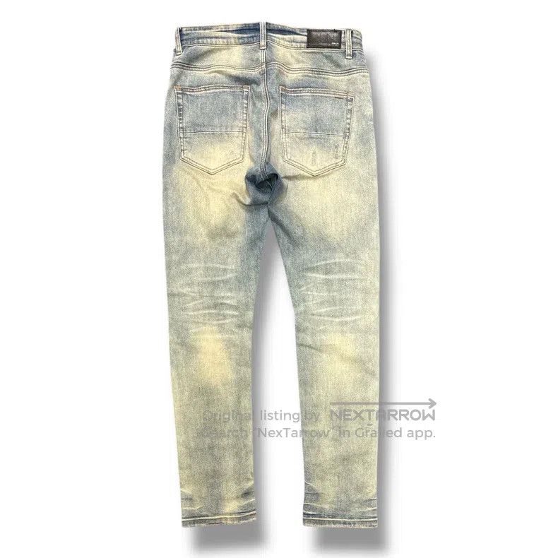 Amiri Amiri Distressed Destroyed Knife Cut Slim Fit Denim Jeans Size US 34 / EU 50 - 2 Thumbnail