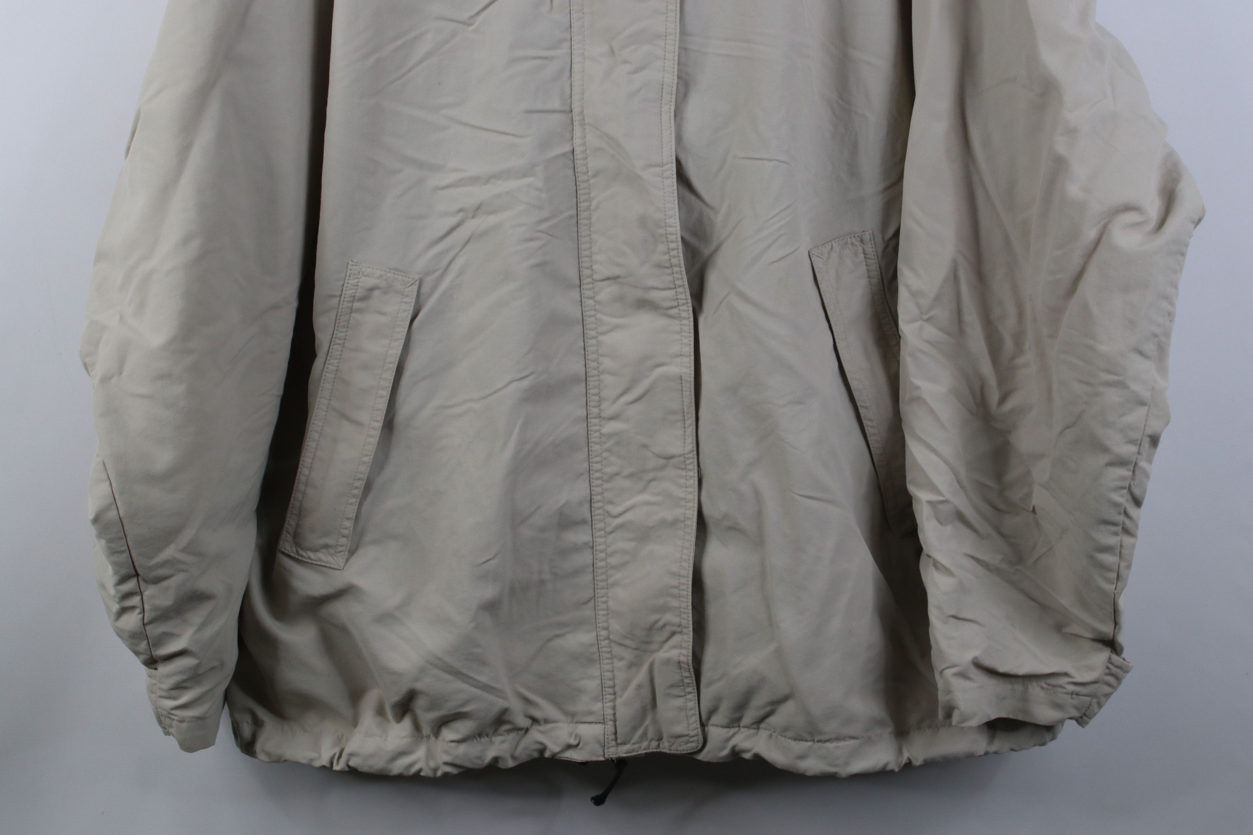 Lands' End Vintage 90s Lands End Full Zip Hooded Windbreaker Jacket Size US XL / EU 56 / 4 - 3 Thumbnail