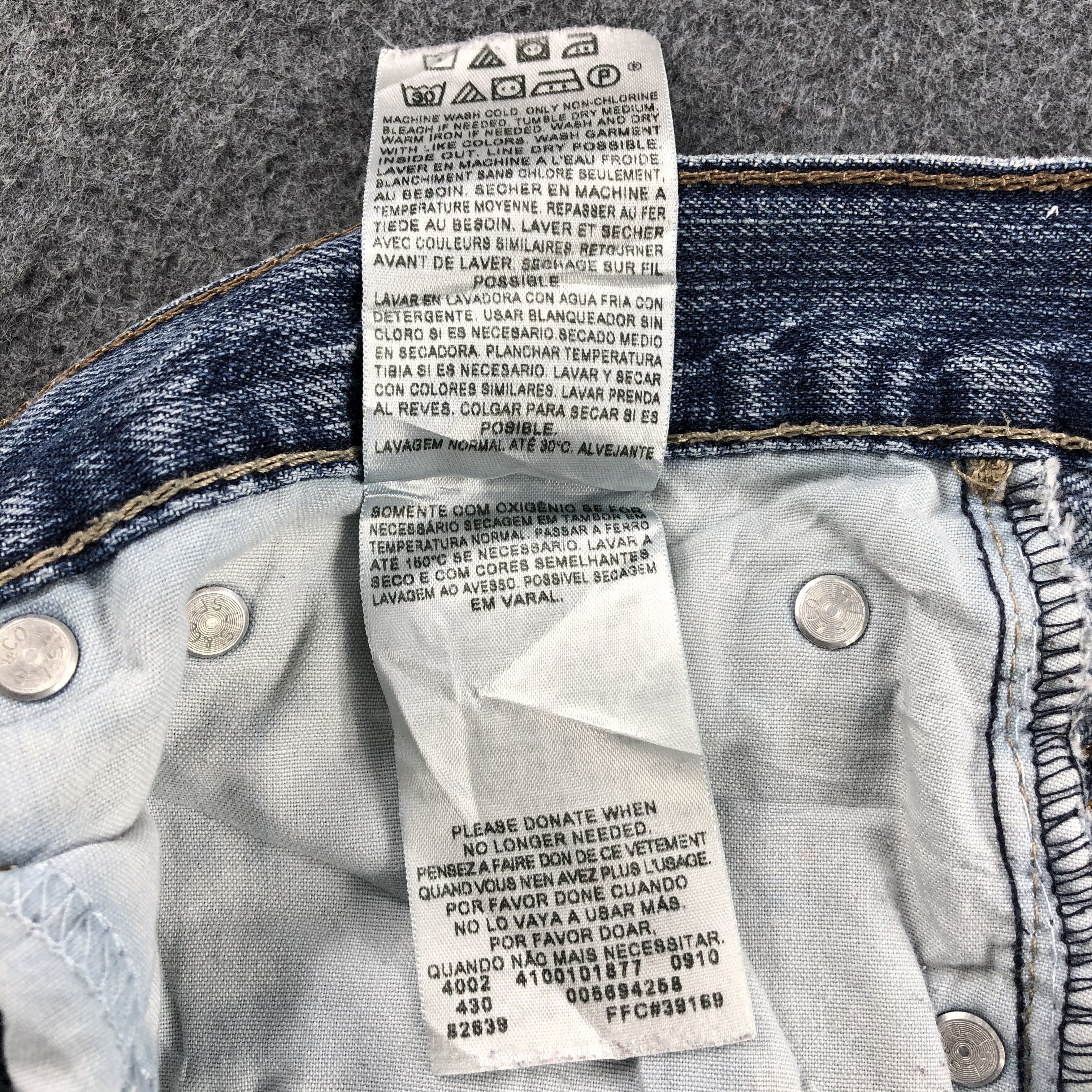 Levi's × Vintage Vintage Distress Levis 569 Jeans-JM1257 Size US 43 - 11 Thumbnail