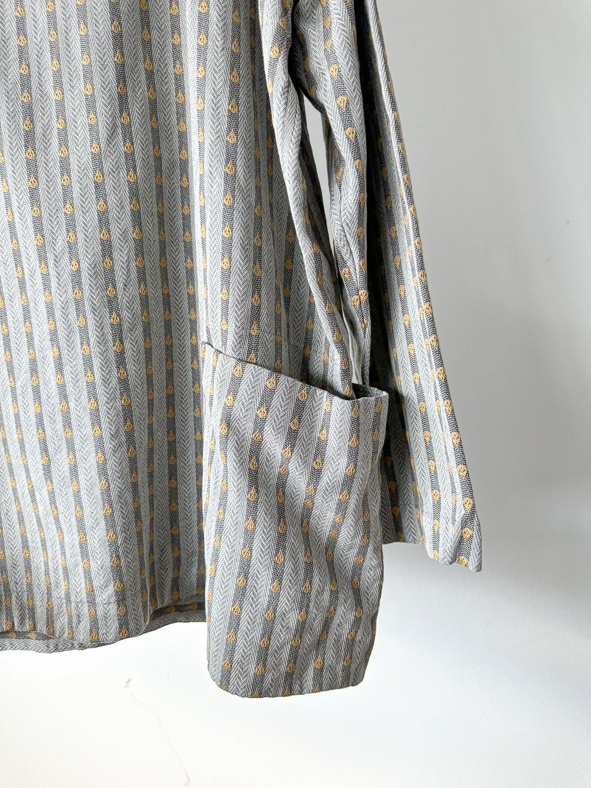 Snow Peak Snow Peak Cotton Dobby Herringbone Jacquard Hoodie Size US L / EU 52-54 / 3 - 4 Thumbnail