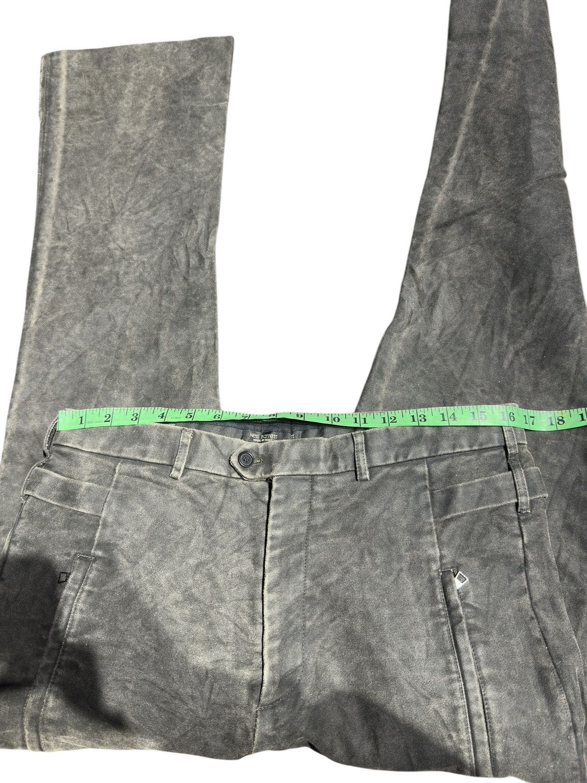 Neil Barrett Neil Barrett Flared Pant Hard Cotton Size US 33 - 11 Thumbnail