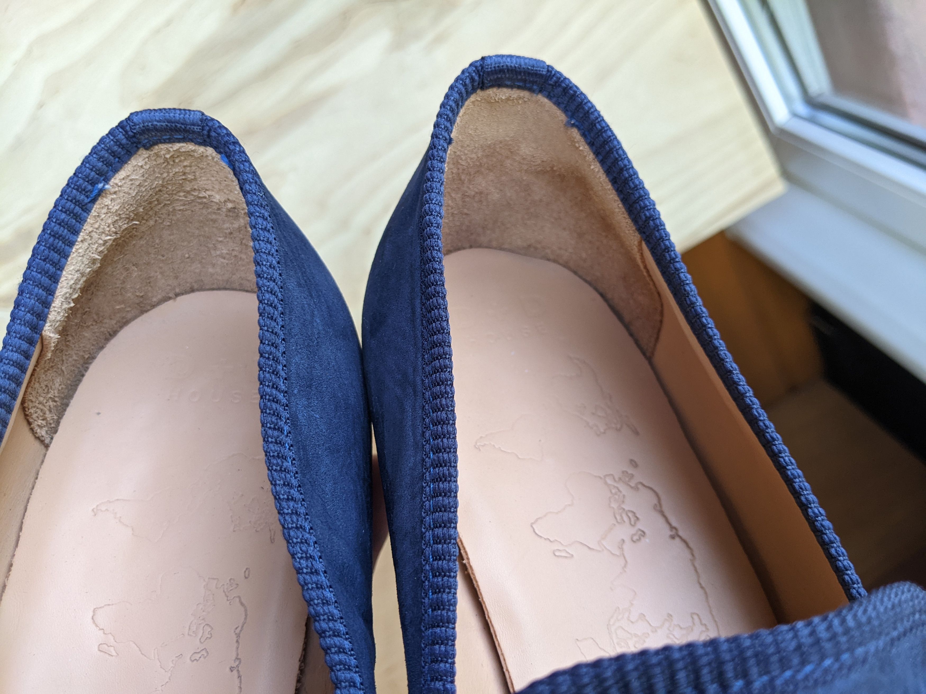 DUKE + DEXTER Duke + Dexter Bowler Loafer Blue Formal Shoes Churchs Prada Size US 11 / EU 44 - 14 Thumbnail