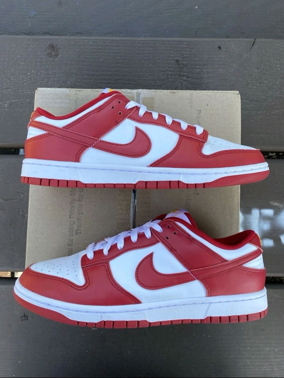 Nike Nike Dunk Low Gym Red DD1391602 Size 11 Men Size US 11 / EU 44 - 4 Thumbnail
