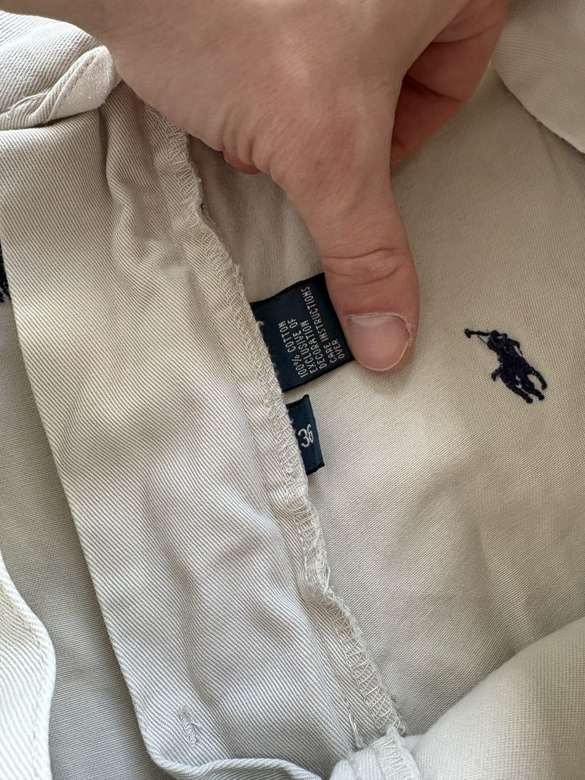 Polo Ralph Lauren Vintage Y2K Polo Ralph Lauren Prospect Shorts Pony AOP Size US 36 / EU 52 - 5 Thumbnail