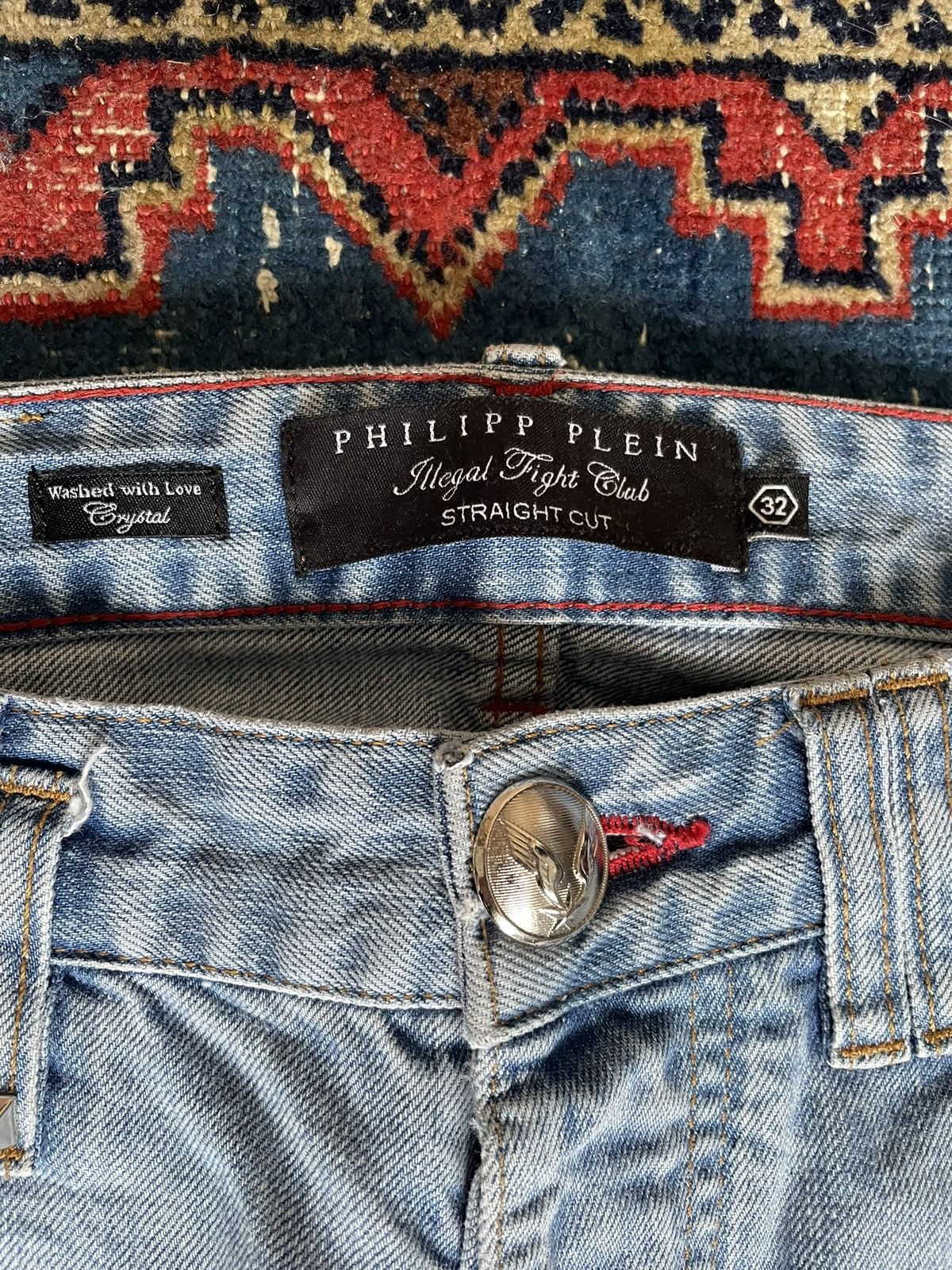 Philipp Plein Studded Philipp Plein Jeans Size US 32 / EU 48 - 4 Thumbnail