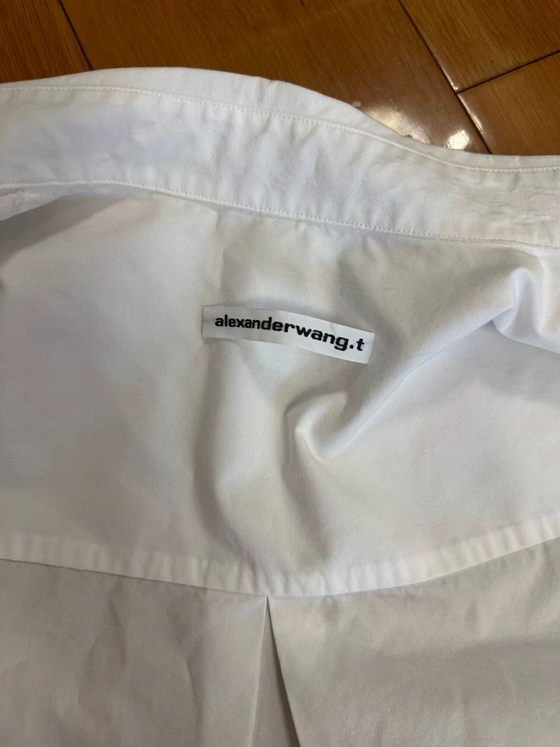 Alexander Wang Alexander Wang Short White Shirt Size S / US 4 / IT 40 - 1 Thumbnail