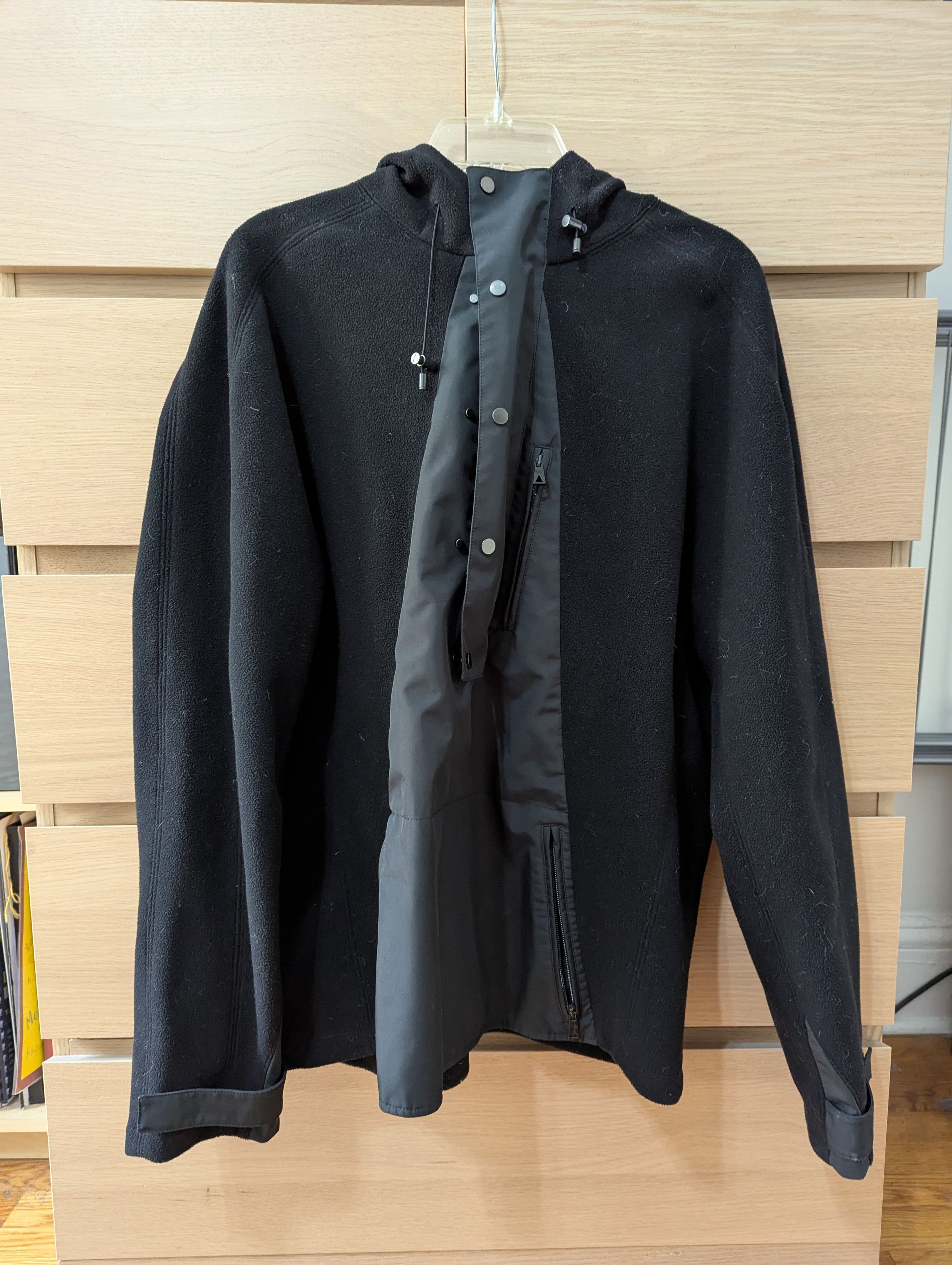 Aztech Mountain Aztech Mountain Wool & Nylon Hoodie Warm Coat Made in Italy Size US M / EU 48-50 / 2 - 1 Thumbnail