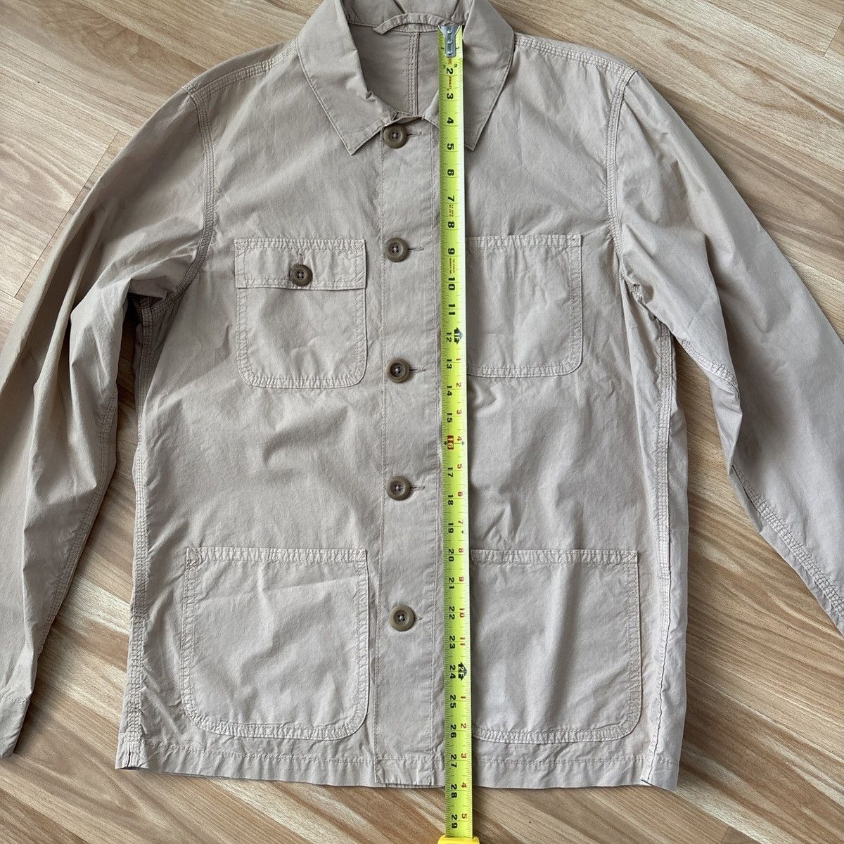 Altea Altea Beige Cotton Shirt Jacket US Size S Made In Italy Size US S / EU 44-46 / 1 - 11 Thumbnail