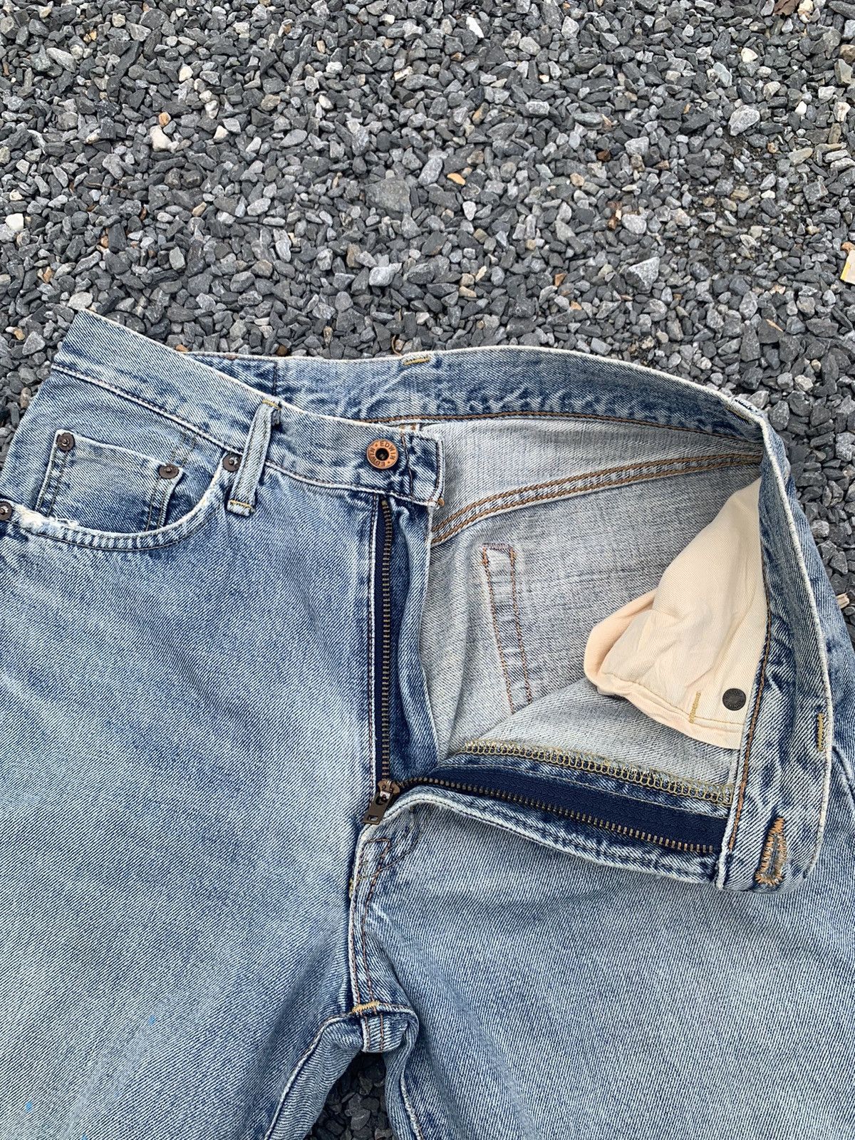 Kapital VINTAGE EDWIN 505XX SELVEDGE FADED JAPANESE DISTRESSED DENIM Size US 30 / EU 46 - 16 Thumbnail