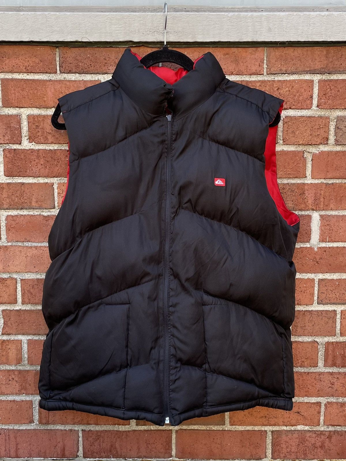 Quiksilver Vintage Y2k Quiksilver Surf Reversible Puffer Down Vest Size US L / EU 52-54 / 3 - 6 Thumbnail