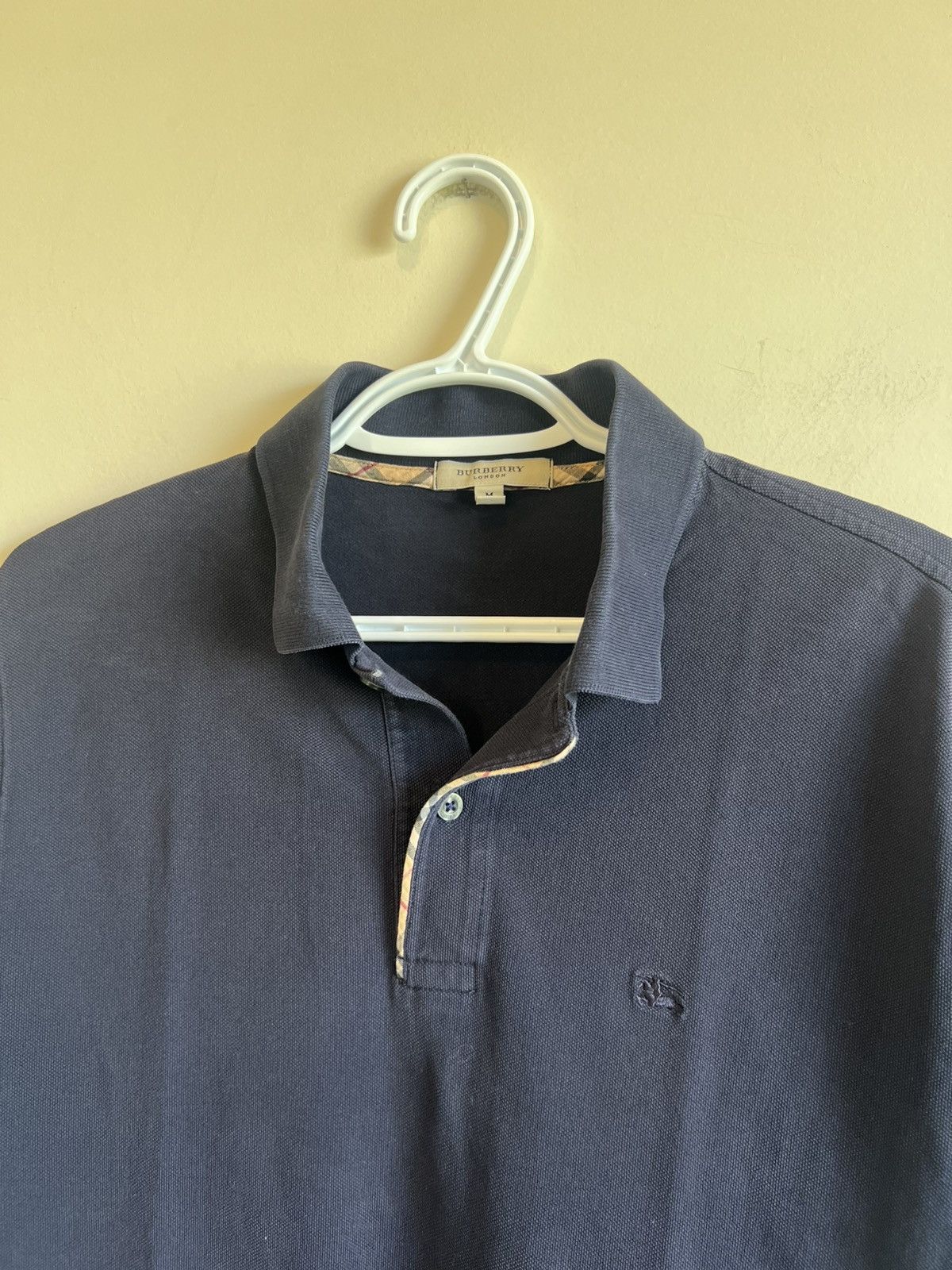 Burberry Burberry Polo Shirt Nova Check Old Money T-Shirt Size US M / EU 48-50 / 2 - 3 Thumbnail