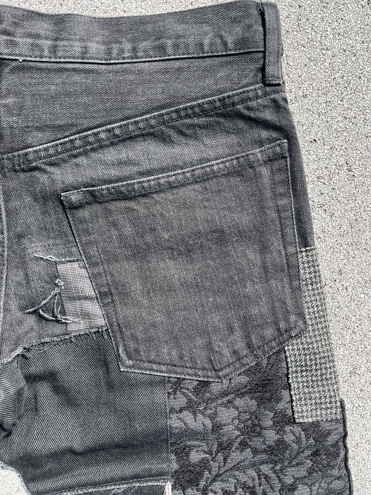 Junya Watanabe AW21 Junya Watanabe Comme des Garcons Patchwork Denim Size US 32 / EU 48 - 6 Thumbnail