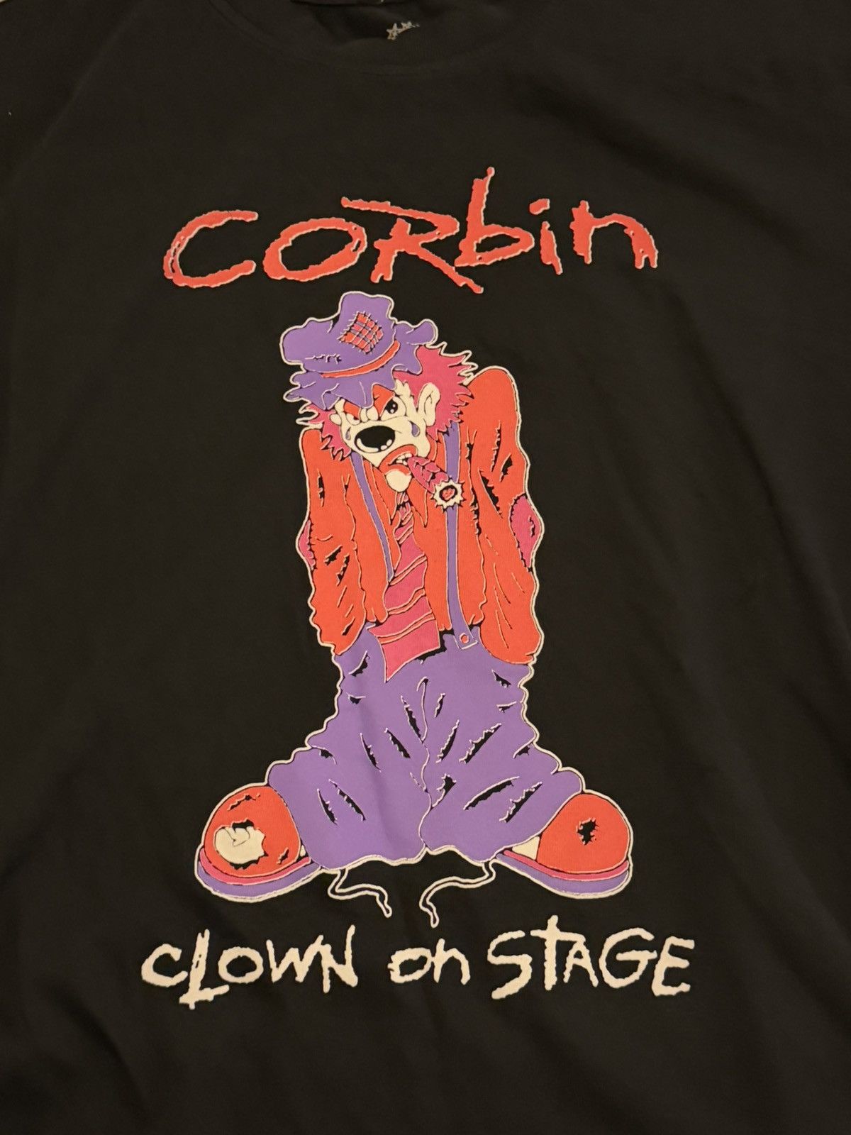 Band Tees Corbin Spooky Black Clown Tour Tshirt Size US L / EU 52-54 / 3 - 2 Thumbnail