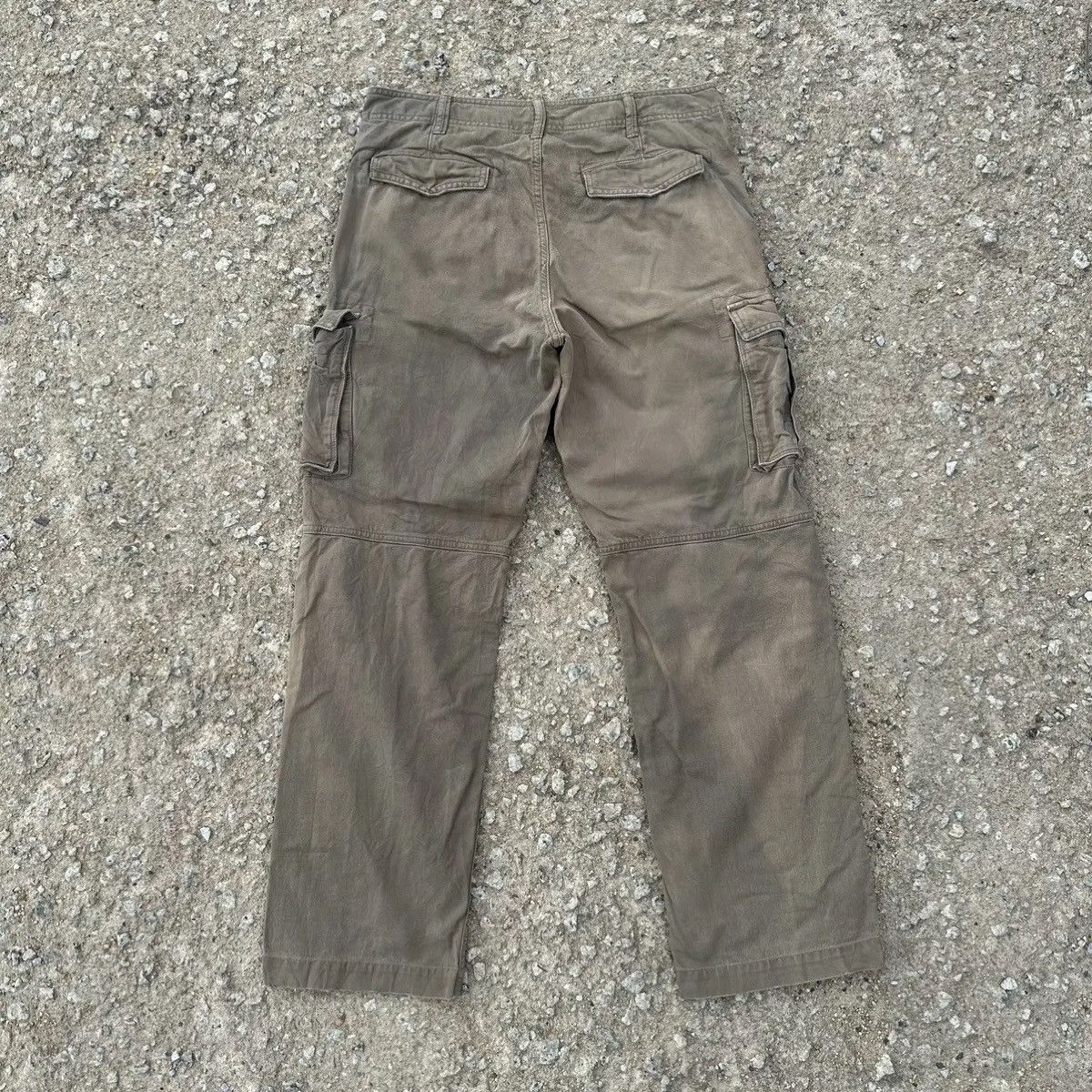 Jungles VINTAGE DOUBLEKNEE TACTICAL FADED UNIQLO JAPANESE CARGO PANT Size US 32 / EU 48 - 12 Thumbnail