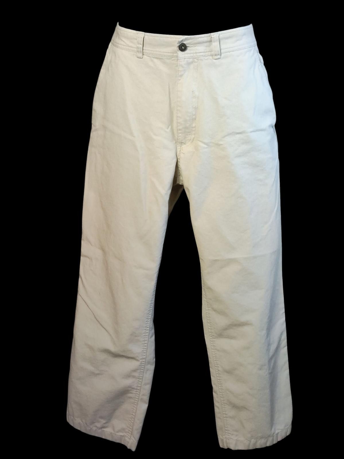 Aigle Men's Relaxed Fit Jeans by Aigle - Beige Size US 36 / EU 52 - 3 Thumbnail