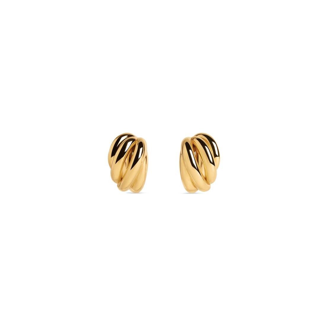 Balenciaga o1la1rc1a0925 Size: OS / Saturne Earrings in Gold Size ONE SIZE - 1 Thumbnail