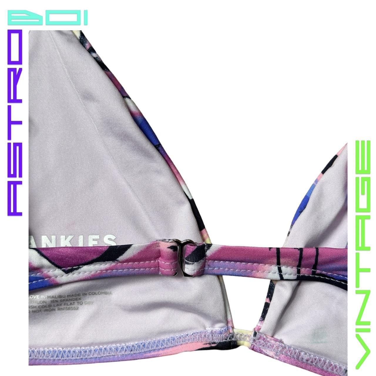 Other Frankies Bikinis Y2K Pink + Black Sunset Bikini Top - Medium Size M / US 6-8 / IT 42-44 - 5 Thumbnail