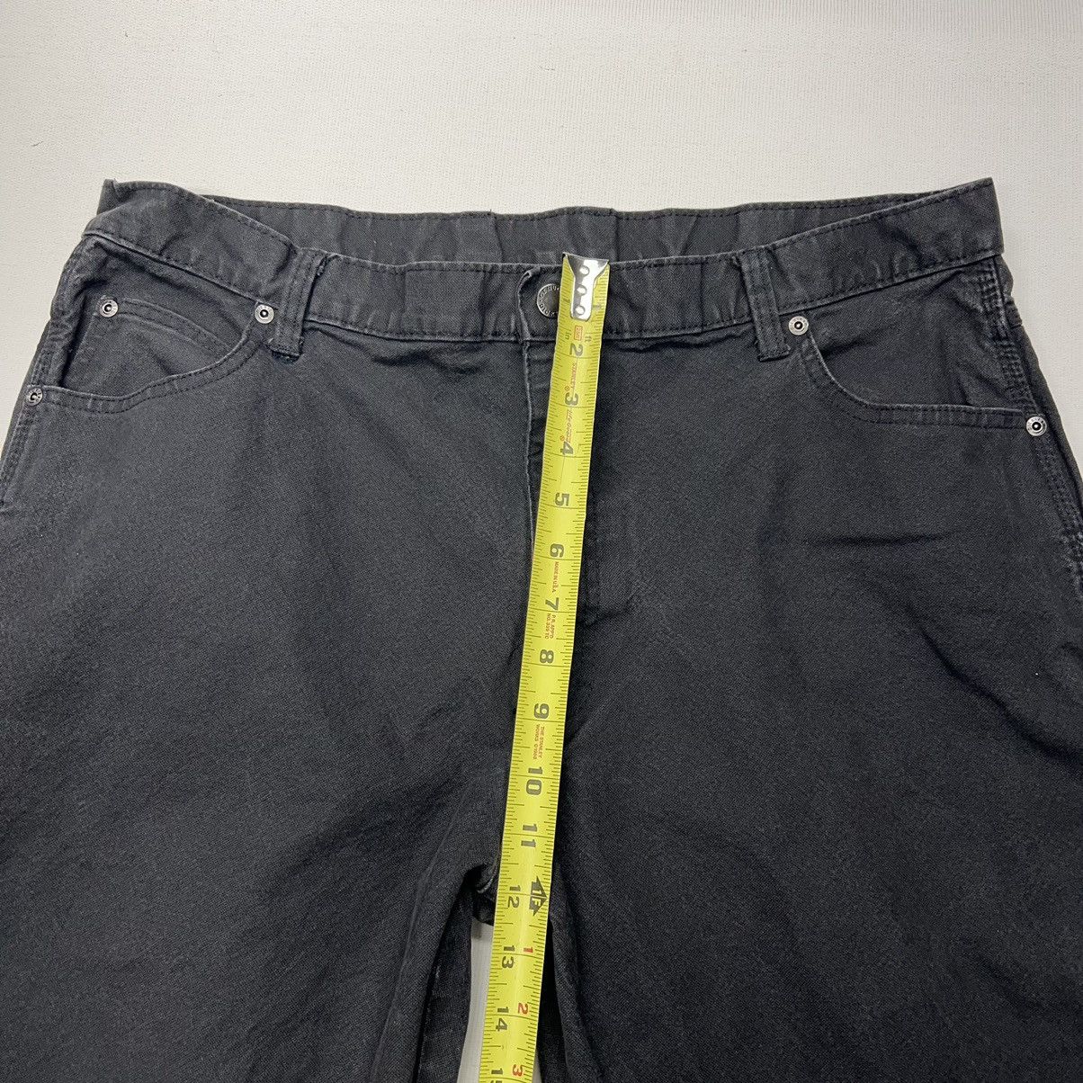 Dickies × Vintage VTG Dickies Pants Black Carpenter Straight Worn Workwear Size US 38 / EU 54 - 19 Thumbnail