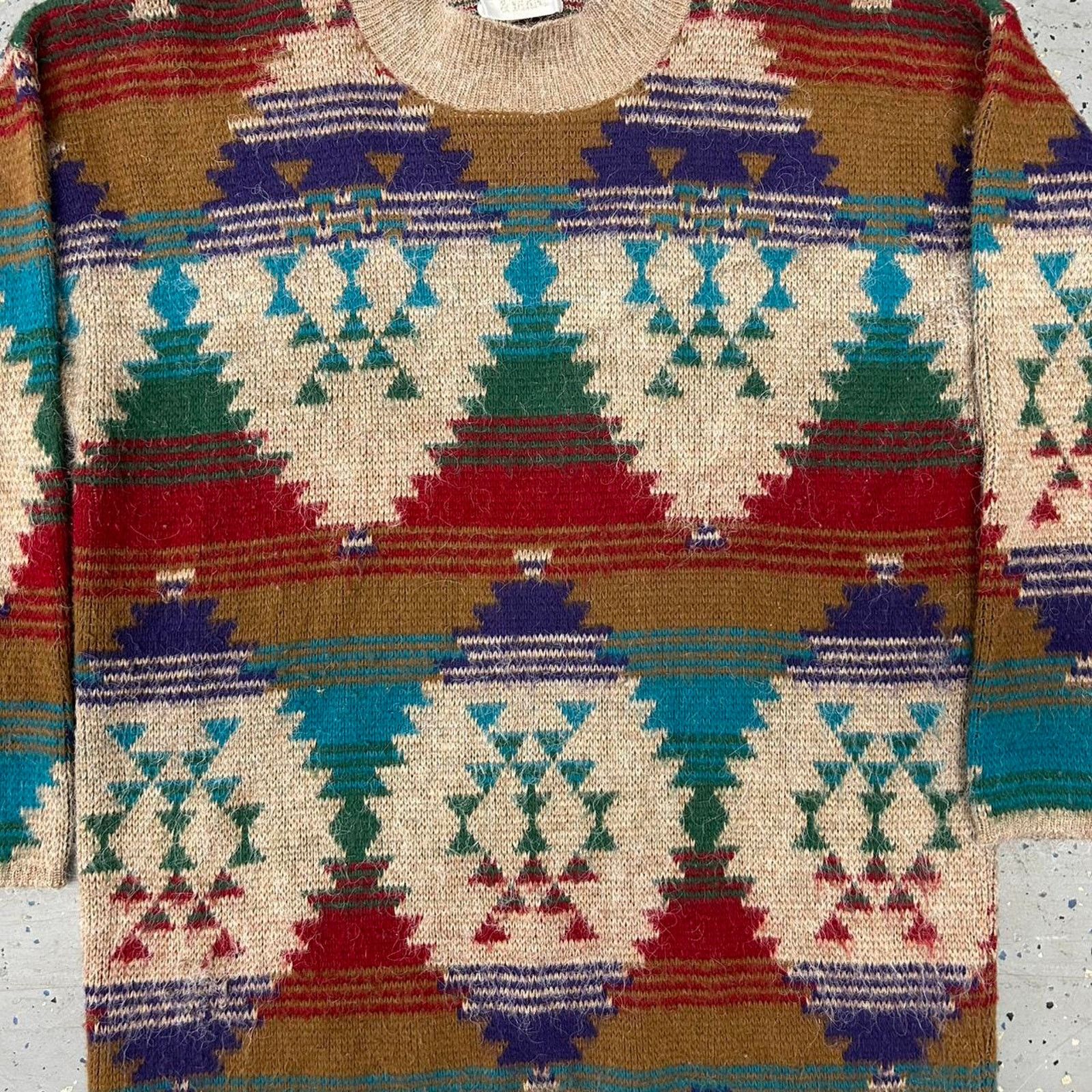 Other vintage Needles & yarn Southwestern multi-coloured sweater Size M / US 6-8 / IT 42-44 - 2 Thumbnail