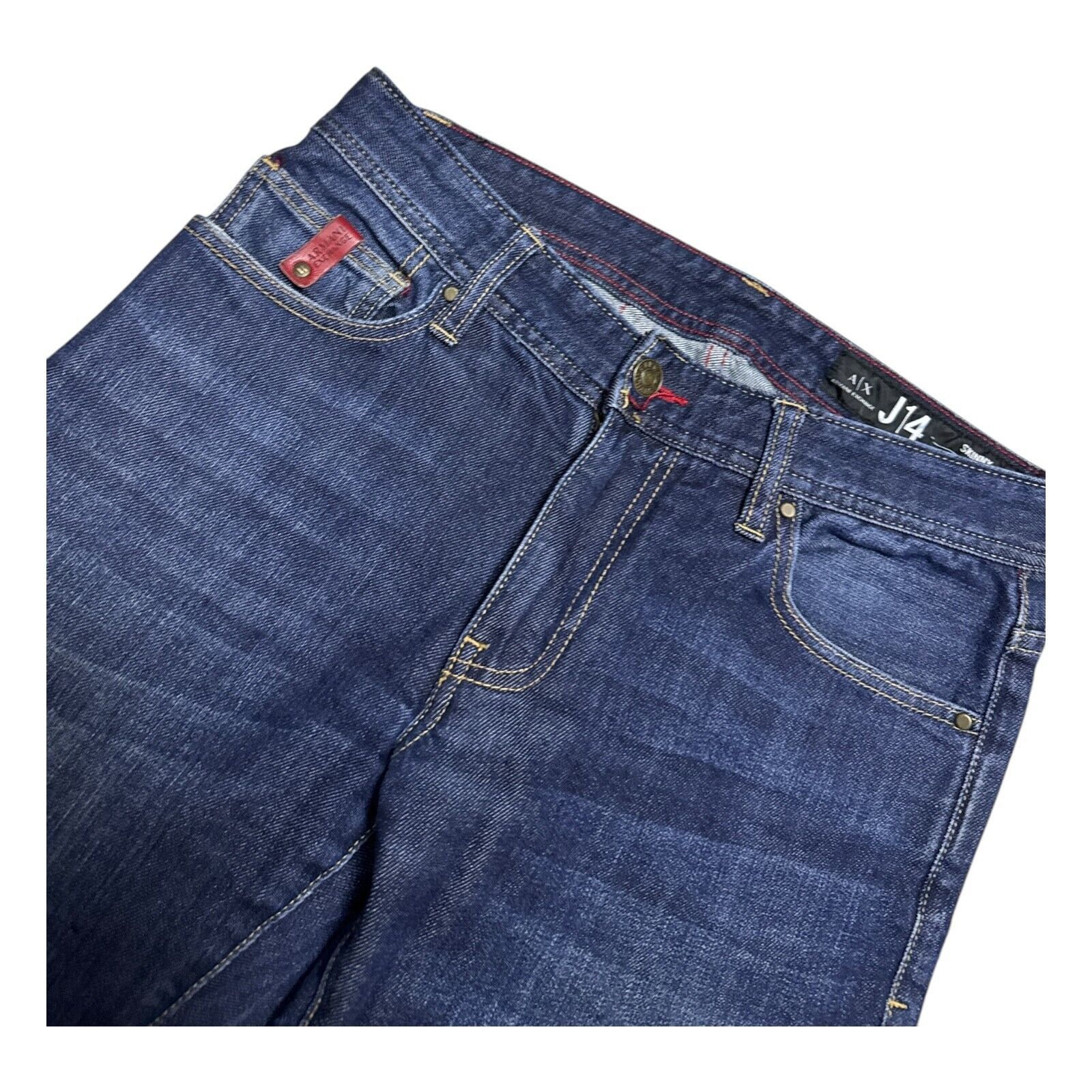 Armani ARMANI JEANS Luxury Designer Slim Fit Denim Jeans 28x29 Size 28" / US 6 / IT 42 - 5 Thumbnail