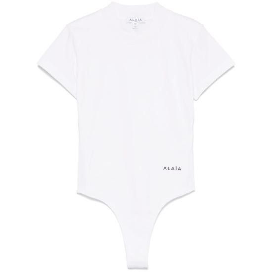 ALAIA Women Tops AA9B0354J065A 000 WHITE