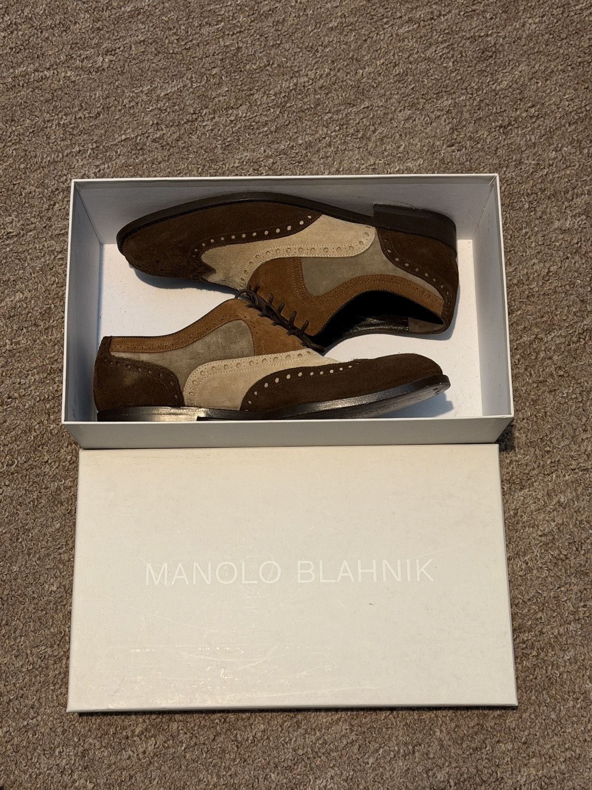 Manolo Blahnik Manolo Blahnik Crosta Oxfords Size US 6.5 / EU 39-40 - 6 Thumbnail
