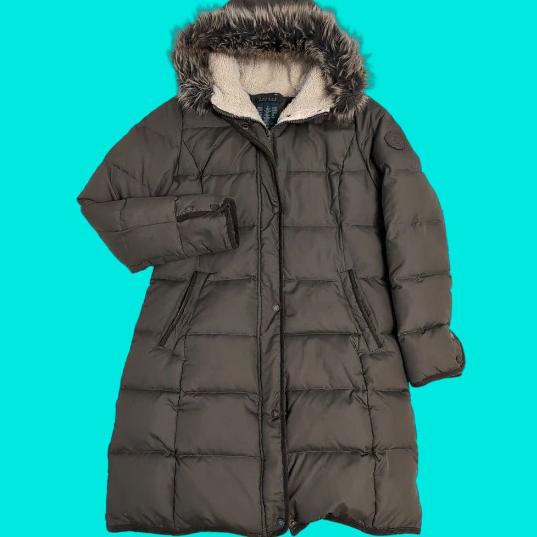 Ralph Lauren VTG Ralph Lauren LRL Puffer Down filled Green Parka Jacket Pockets Logo Fur Coat Women S Green Puffer Jacket Womens Lvrl? Size S / US 4 / IT 40 - 1 Thumbnail