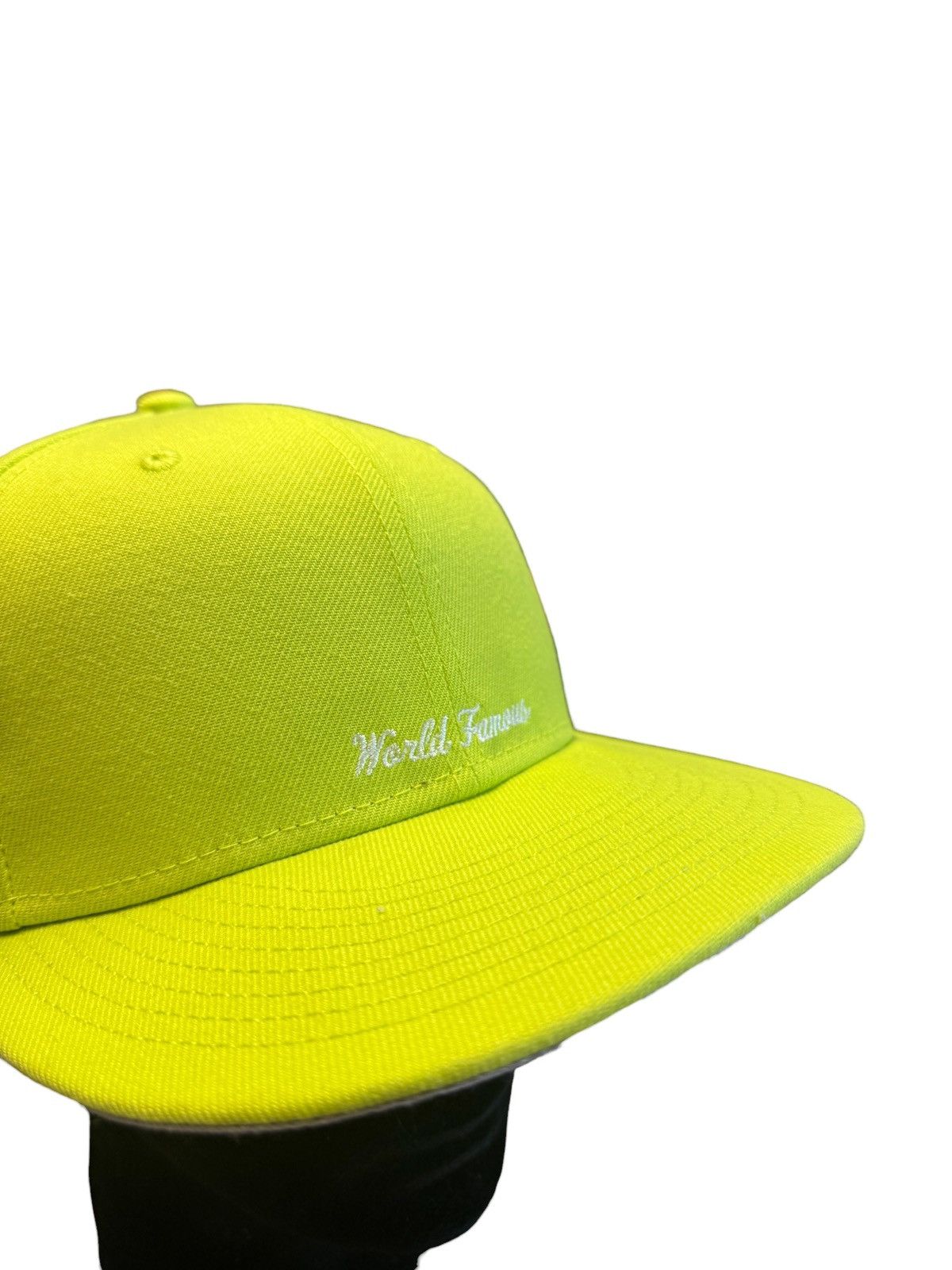 Supreme Supreme New Era Reverse Box Logo Hat Bright Yellow Size ONE SIZE - 6 Thumbnail
