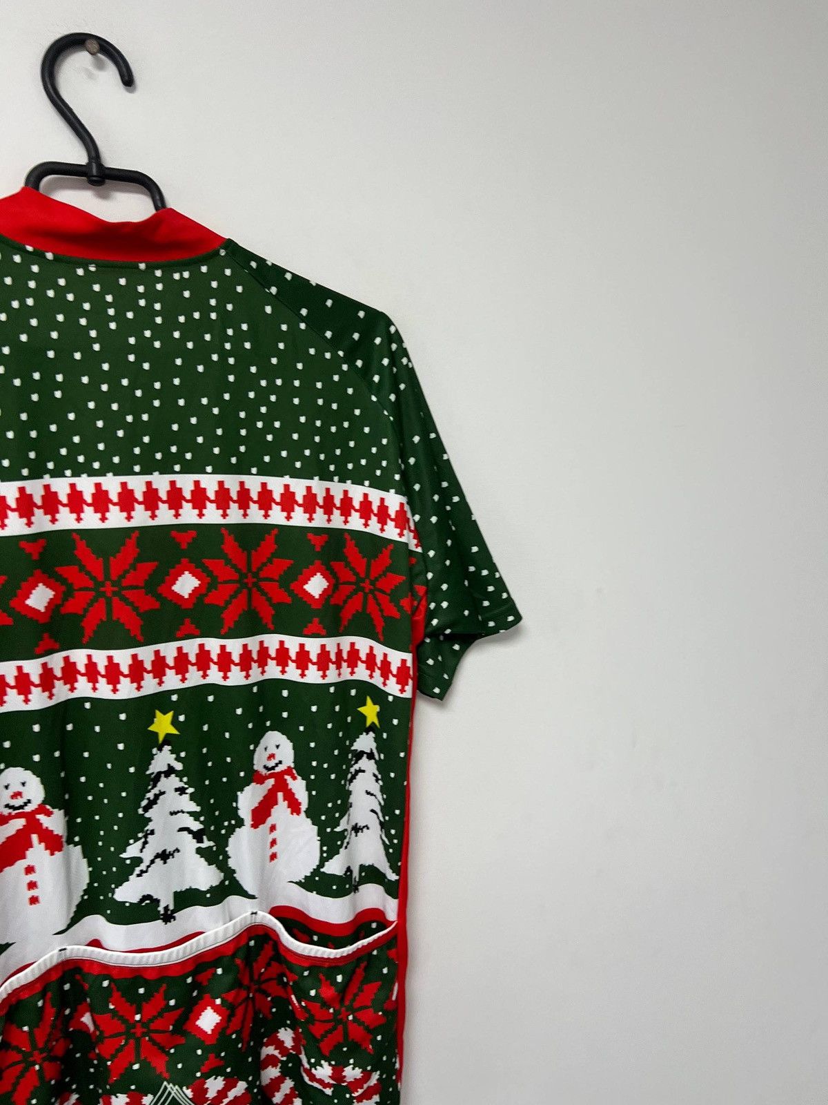 Other Vintage Christmas Holiday Cycling Jersey Racing Bicycle XL Size US XL / EU 56 / 4 - 16 Thumbnail