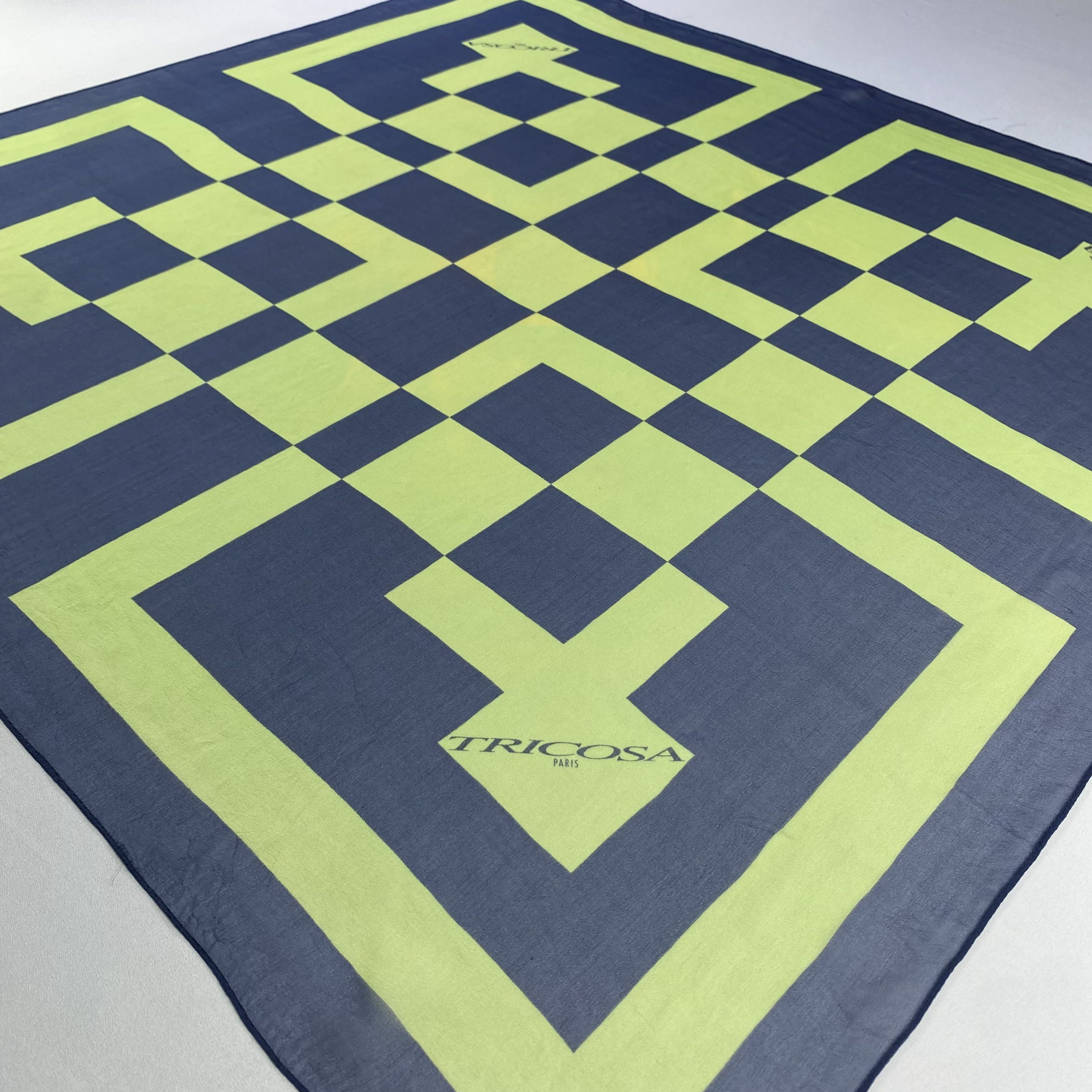 Japanese Brand × Vintage Vintage Tricosa Silk Scarf SS096 Size ONE SIZE - 3 Thumbnail