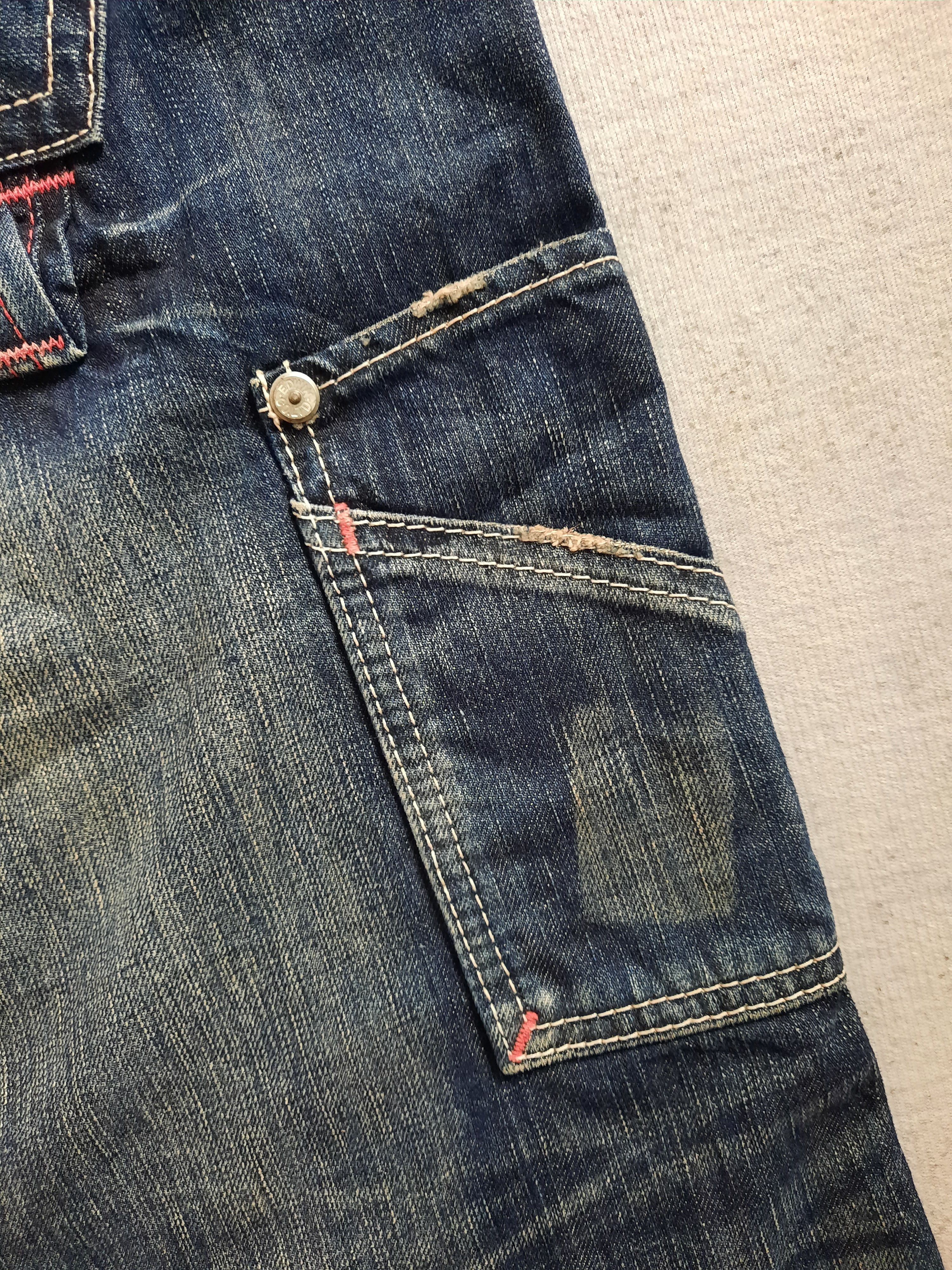 Japanese Brand 🔱 Edwin blue trip indigo stonewash carpenter denim pants Size US 32 / EU 48 - 7 Thumbnail