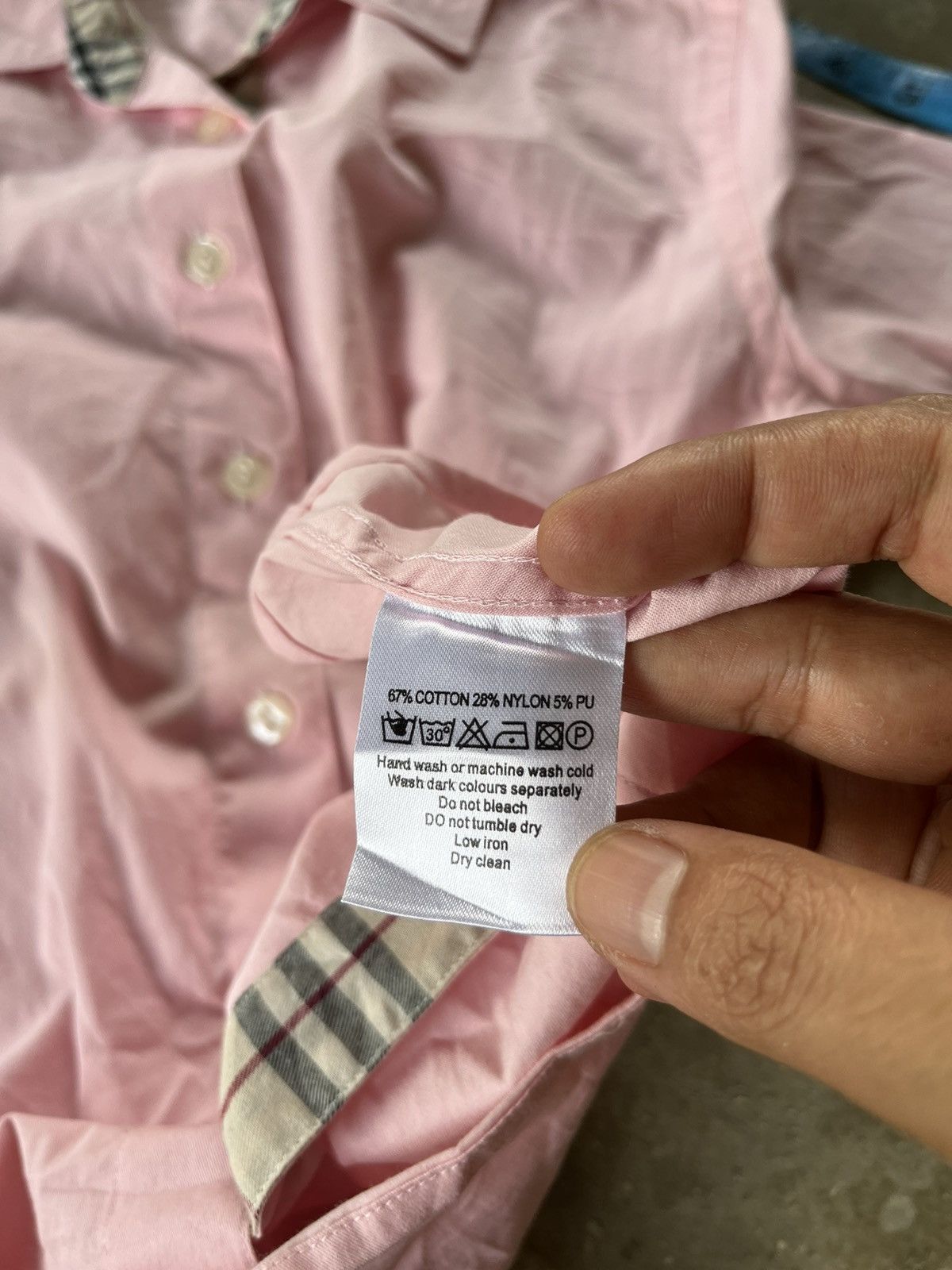 Burberry × Designer ⚡️Burberrys’s Novacheck Button Up Shirts Size S / US 4 / IT 40 - 9 Thumbnail