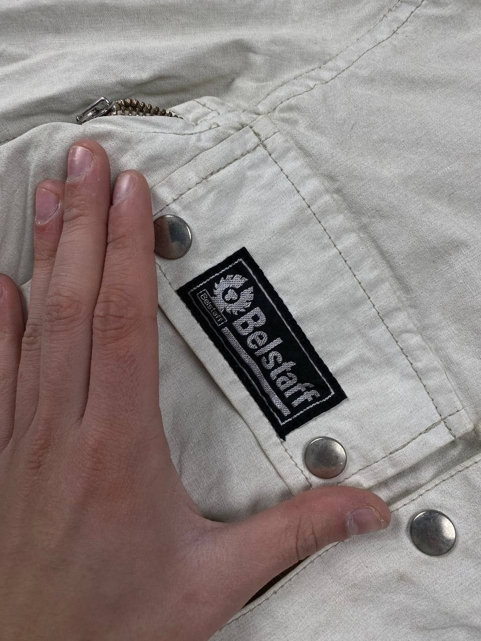 Belstaff Belstaff Rallymaster 350 Pro Jacket Women Size 42 White Size M / US 6-8 / IT 42-44 - 5 Thumbnail